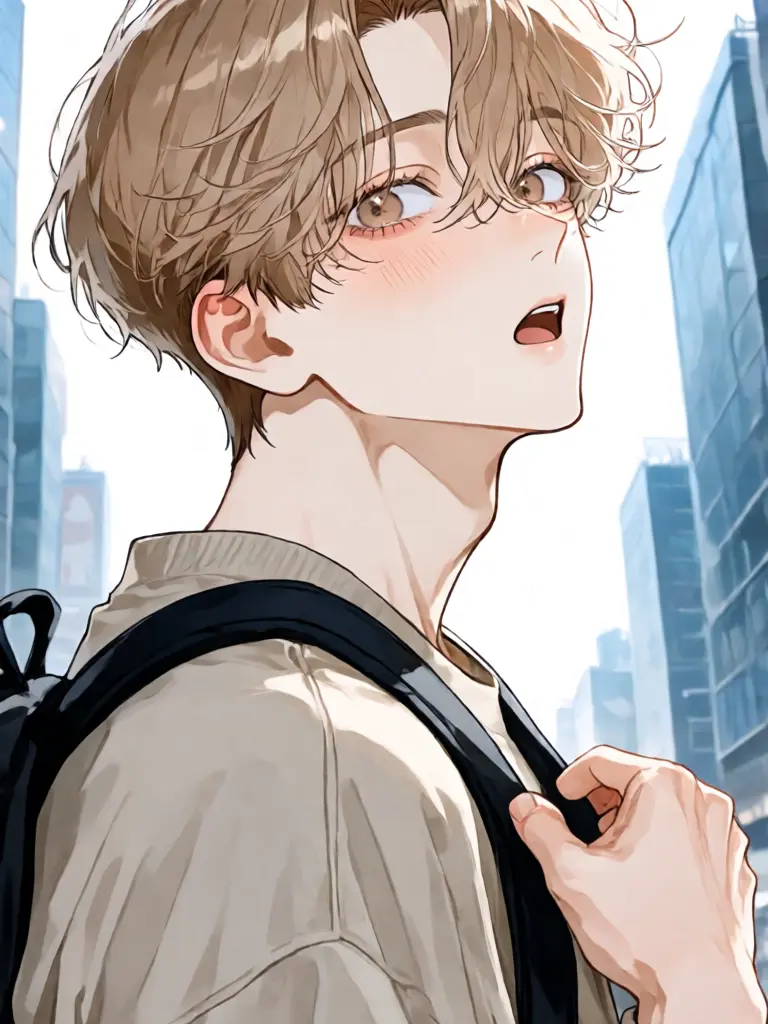 airu_kutoa의 The Foreigner I Met in Town