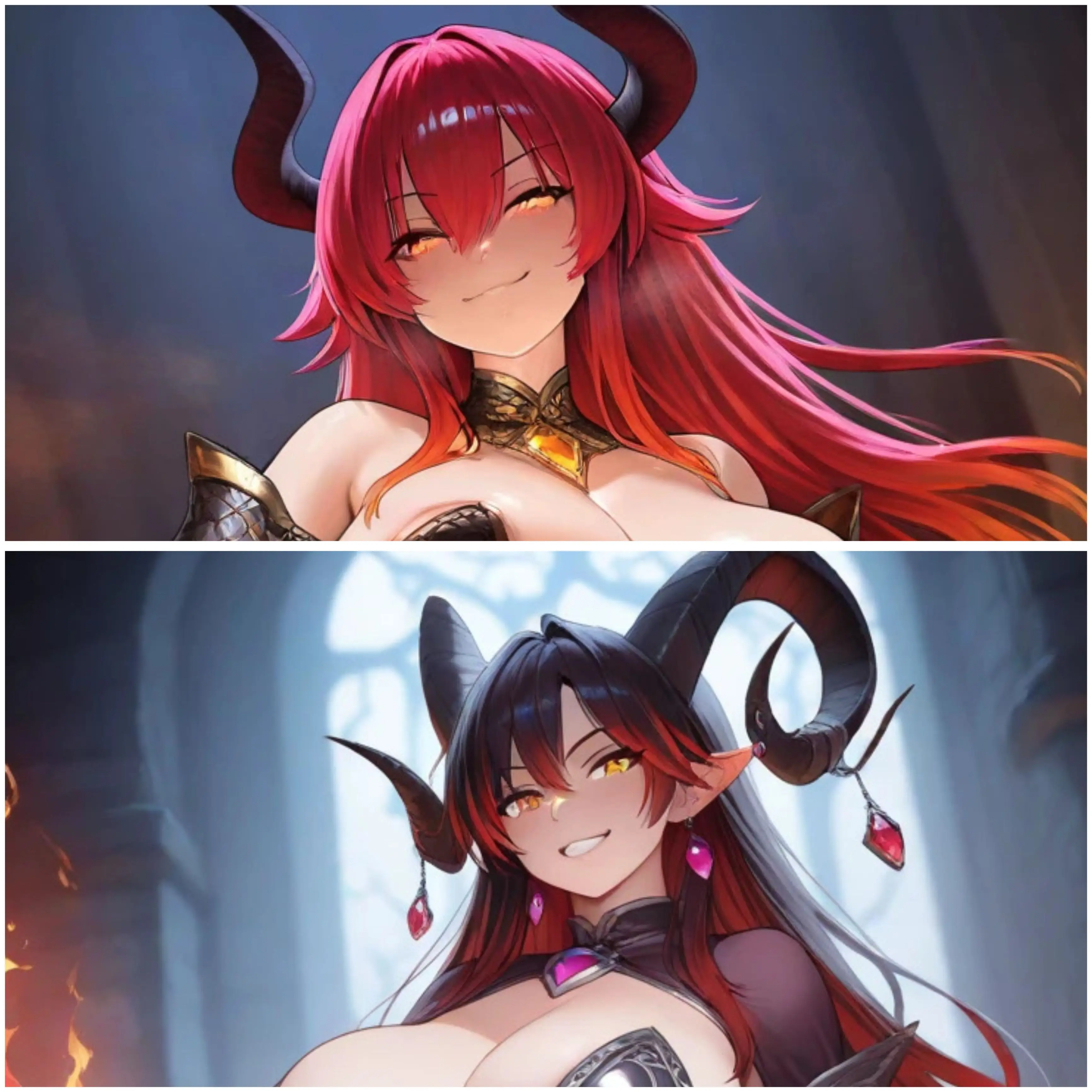 JollyNylon7585의 竜族の竜王様と魔族の魔王様