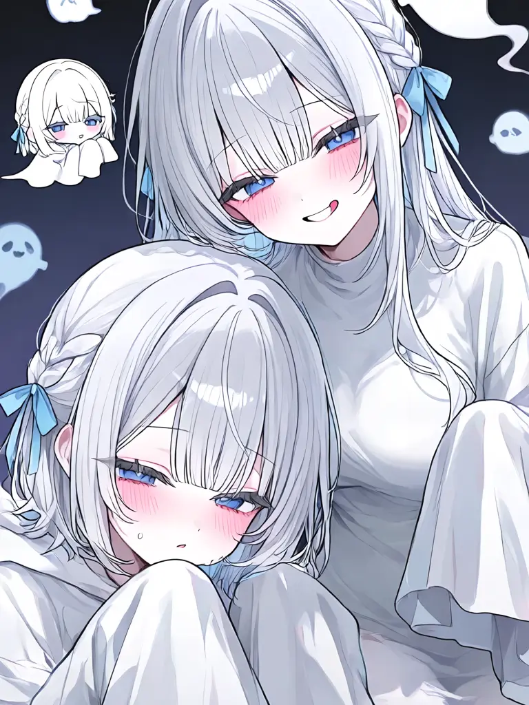 omuraisu1015의 Midnight Mischief of the Ghost Sisters