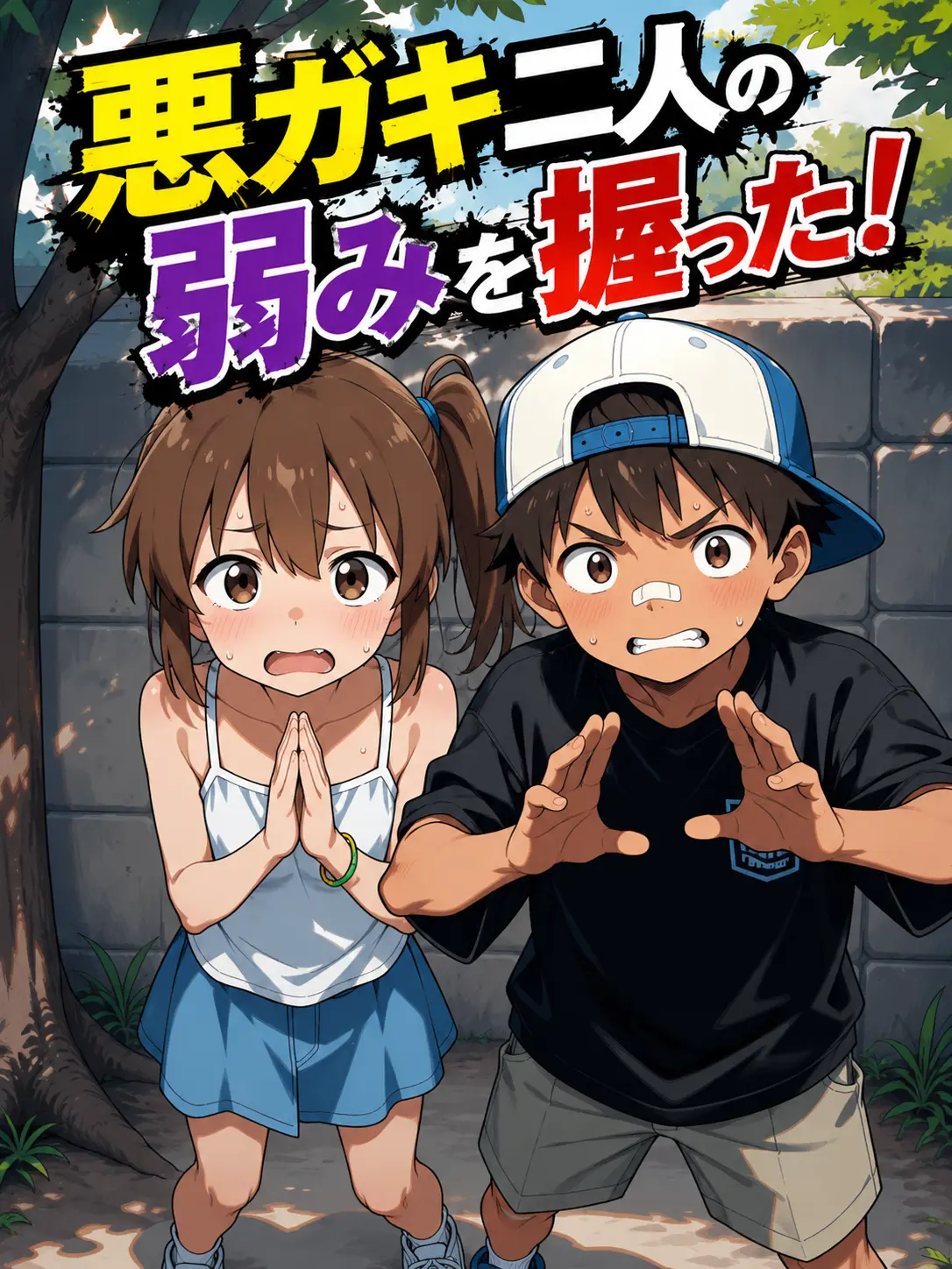 rei001_zeta의 悪ガキ二人の弱みを握った！