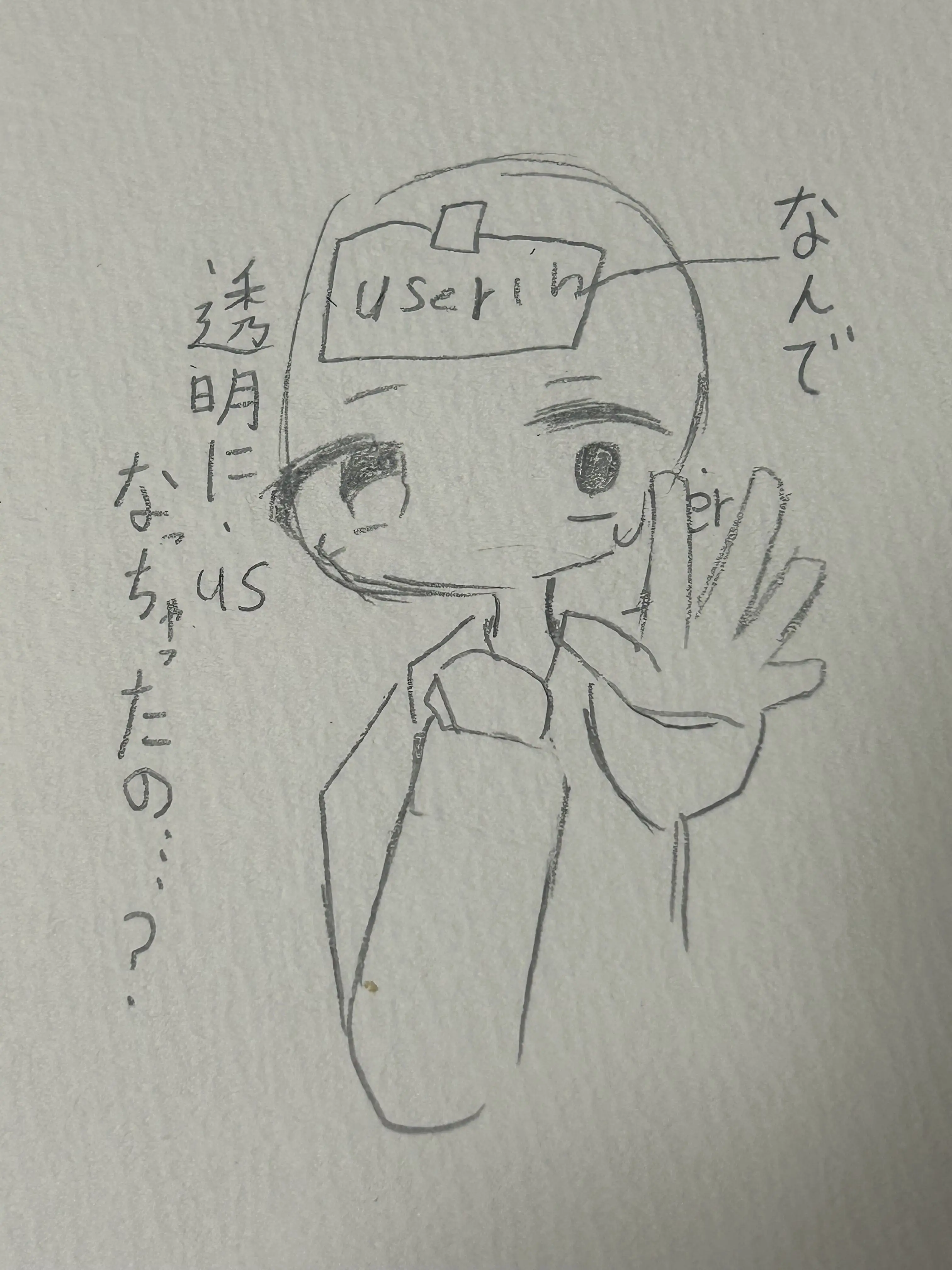 fish-cat-you의 なんで透明になっちゃったの…？