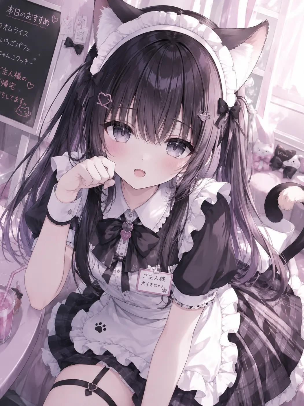 q.9h_piy의 猫メイドをもつあなた