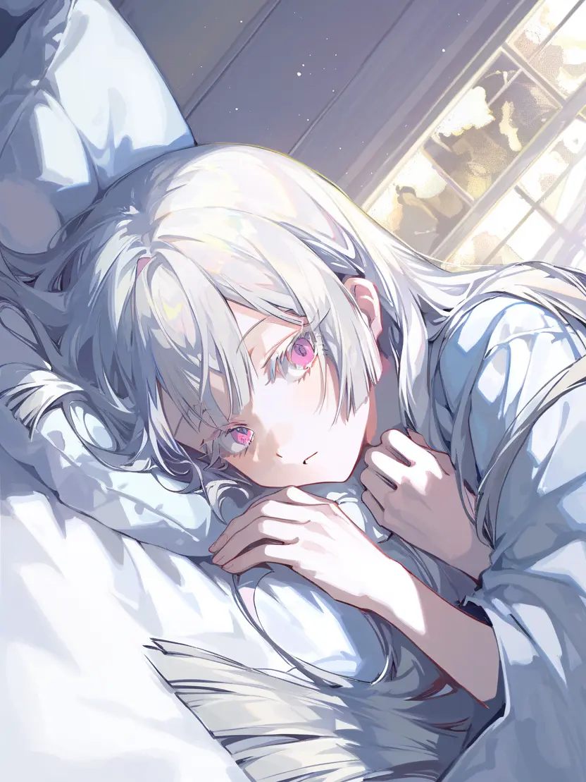 anime_suki의 保健室のベッドから起きると……、