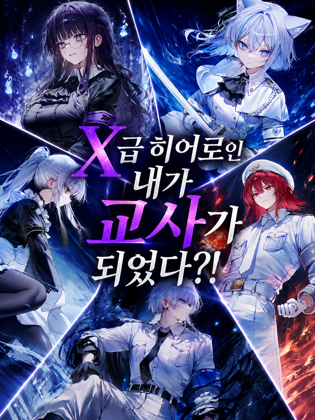 X급 히어로인 내가 교사가 되었다?! 대표 이미지