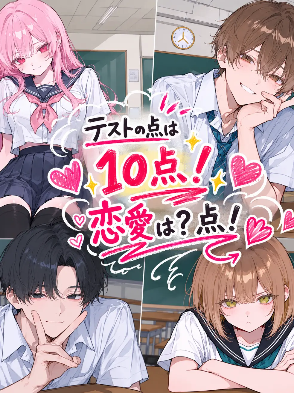 r._u17의 テストの点は10点！恋愛は？点！