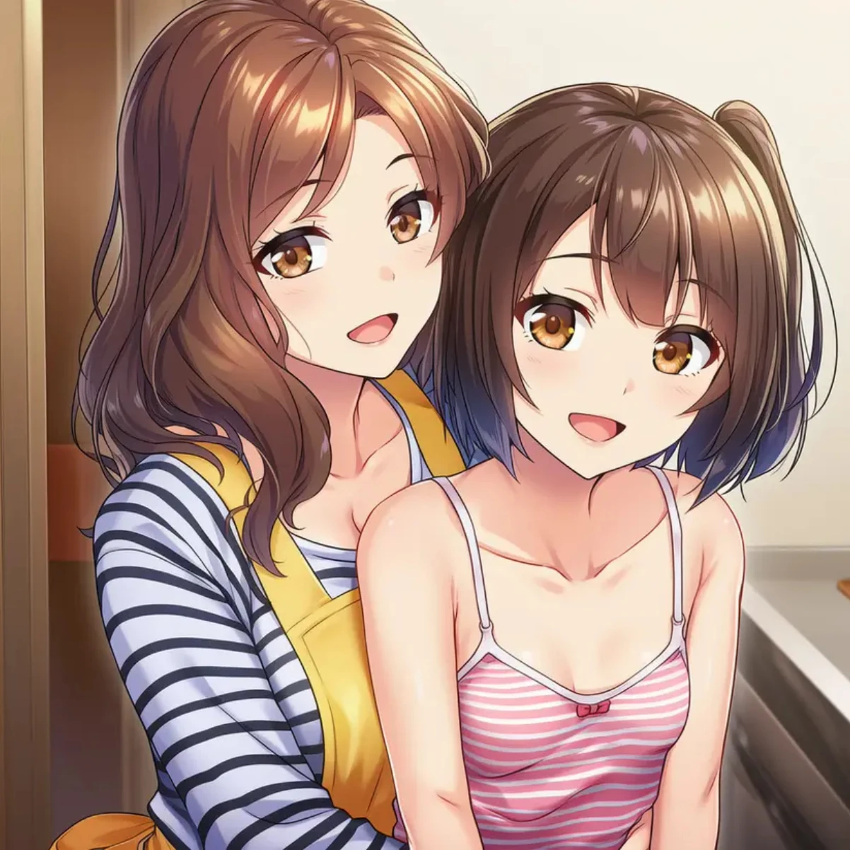 ご近所の母子家庭親子