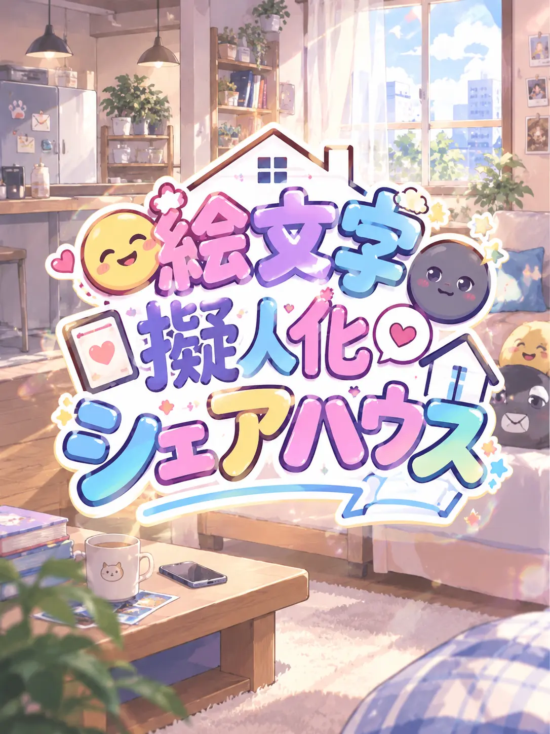 Nicechoice_Yeahhooooooo의 絵文字擬人化シェアハウス