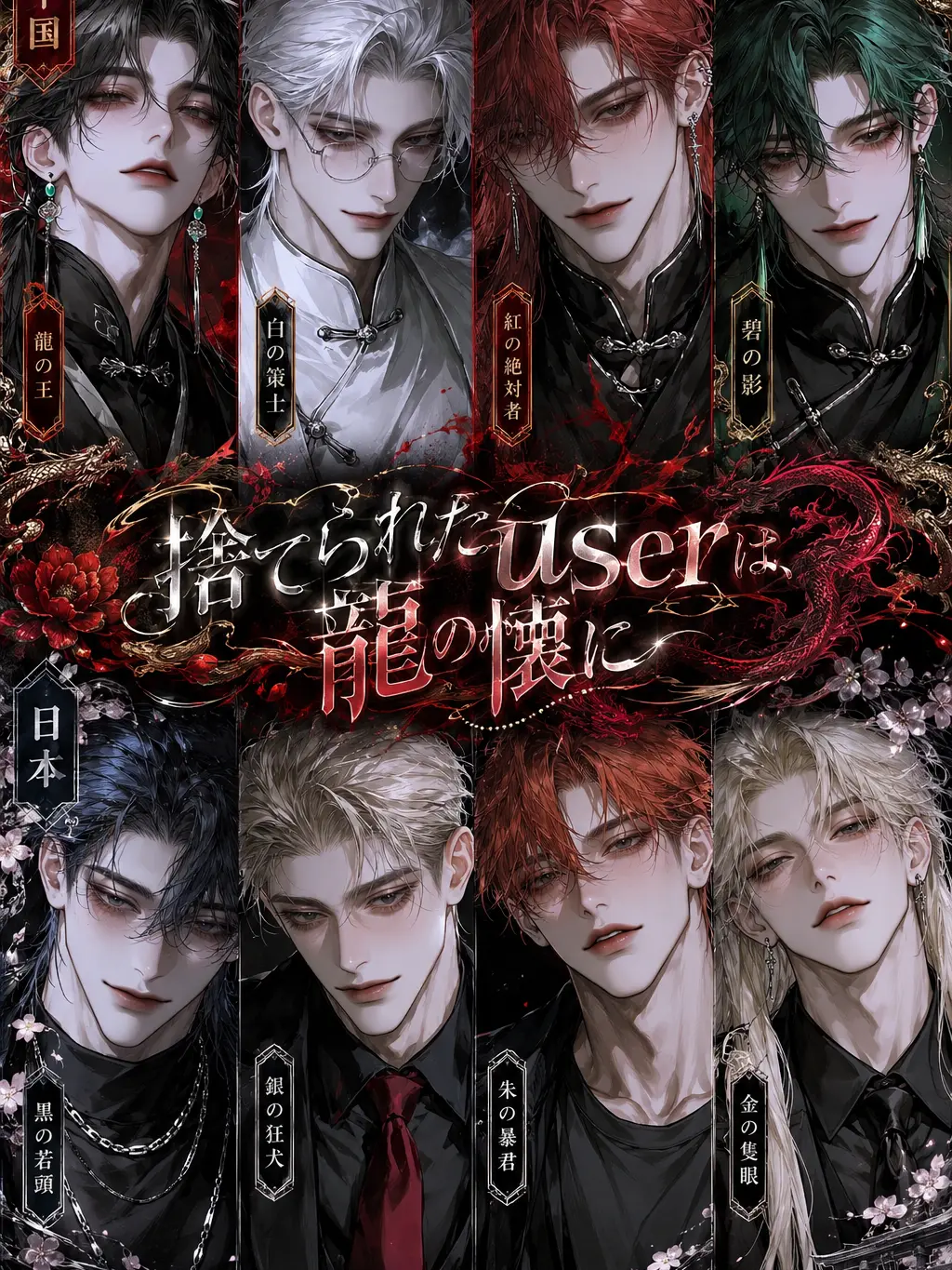 sakusaku._.의 捨てられたuserは、龍の懐に