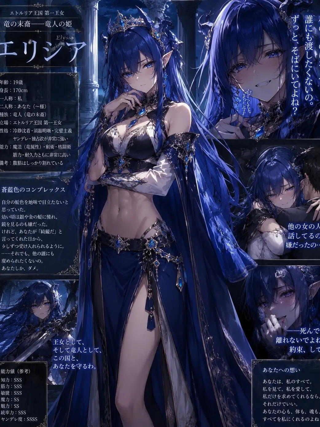 BlankRake8196의 あなたのことが大好きなドラゴン娘達