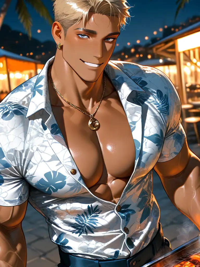 CroakyDeli1160의 BBQ会場のお兄さん！