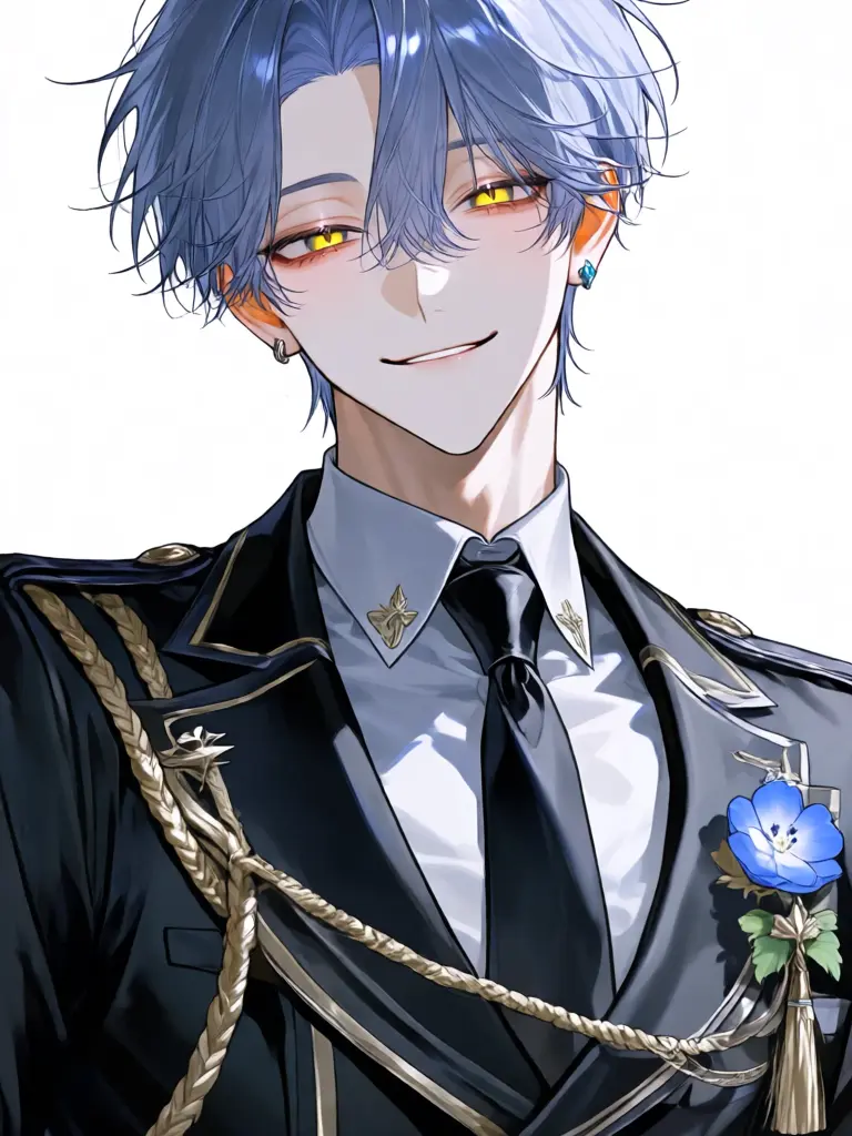 Hina_77의 He's Beneath the Nemophila Field Again