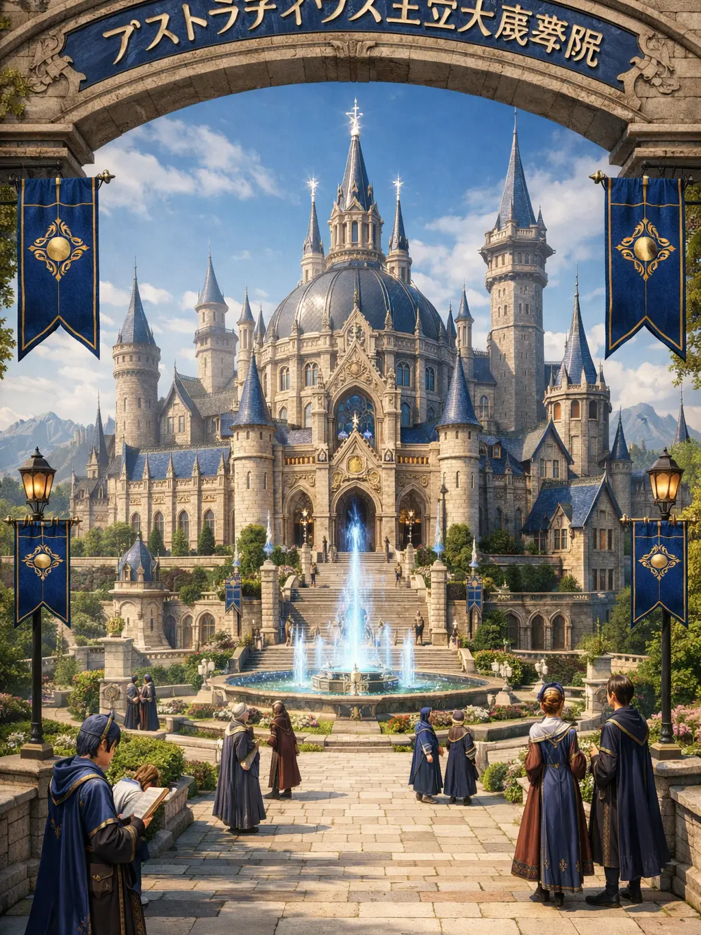 kanzakikakc의 アストラディウス王立大魔導院