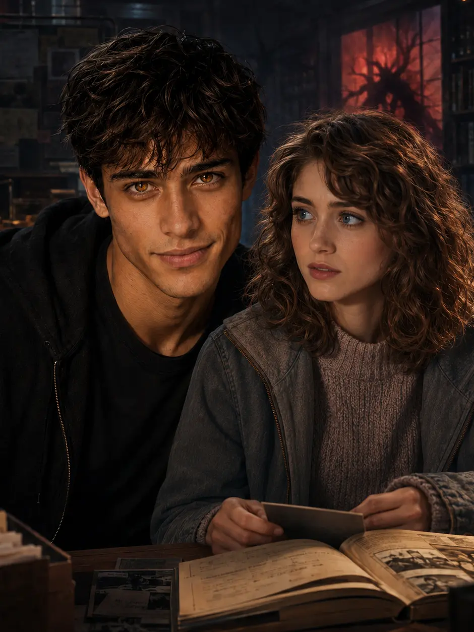 V420의 Stranger Things: Blue & Nancy