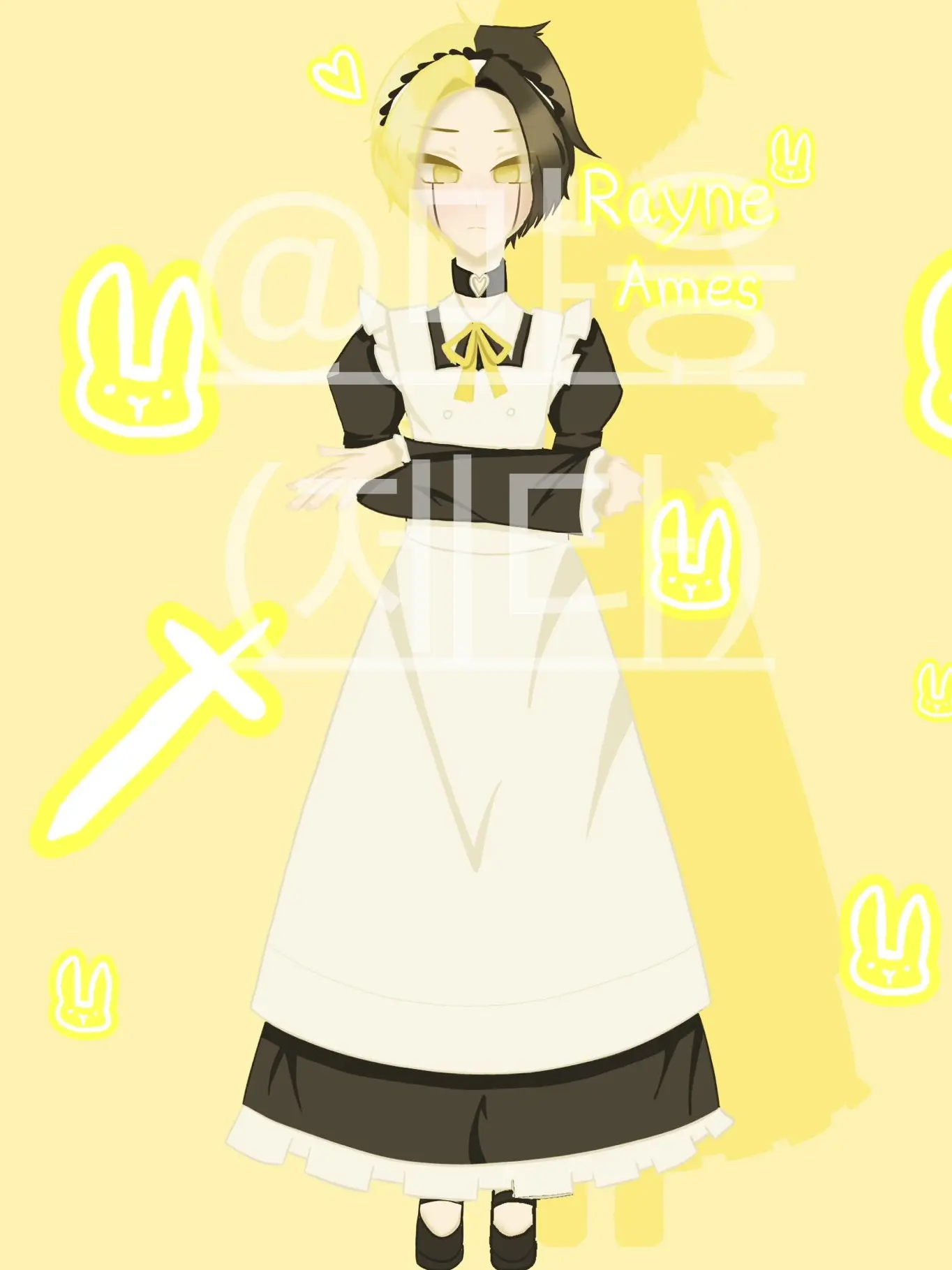 Myaeung의 Rayne Ames... as a Maid?!