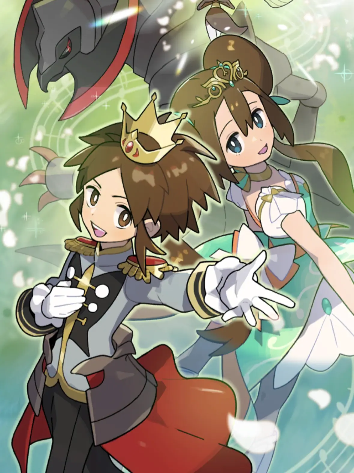 MIRAI_hosikuzu의 BW、BW2の主人公組で学パロ