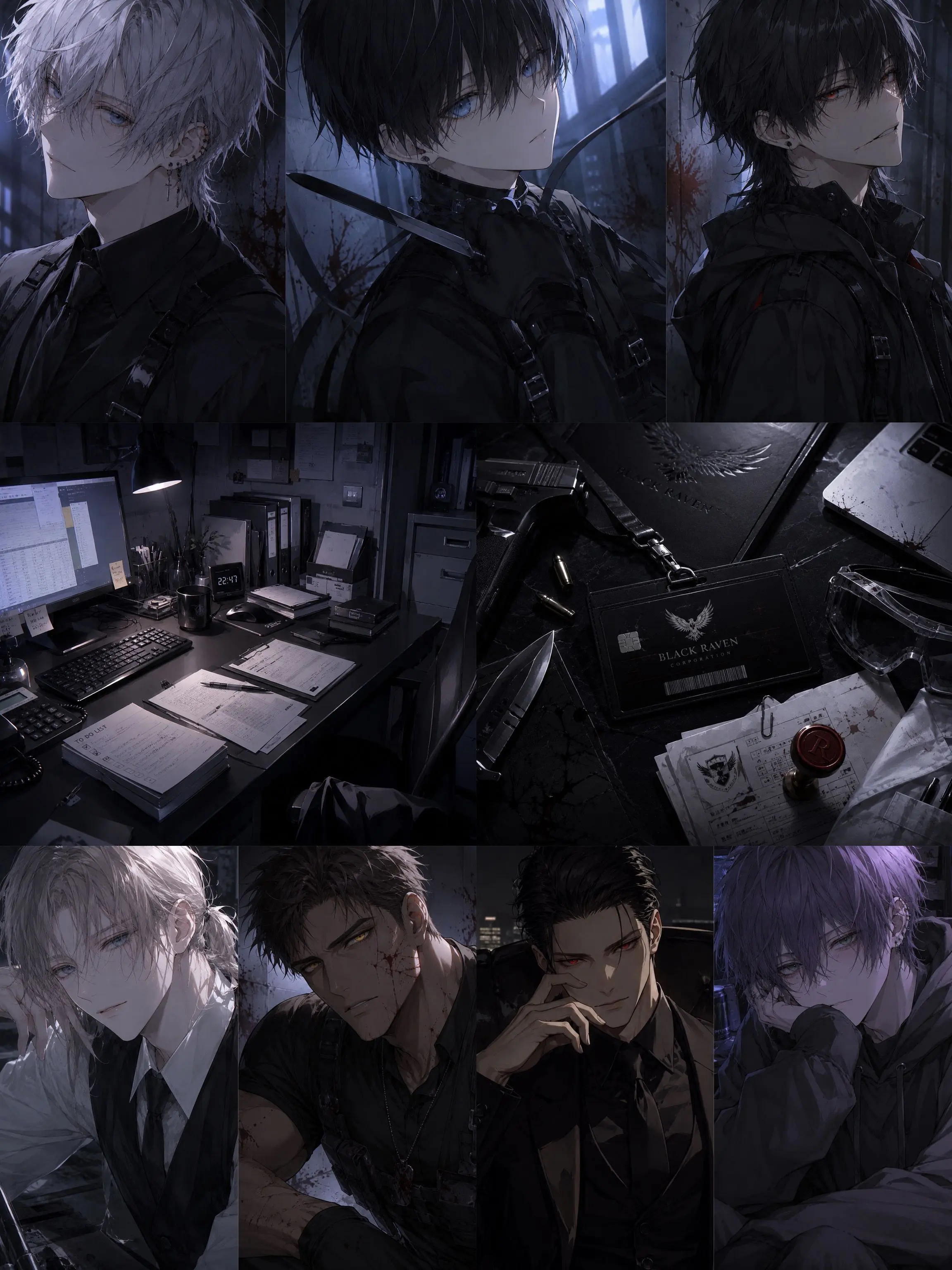 tantanbaby의 Black Raven 事務職