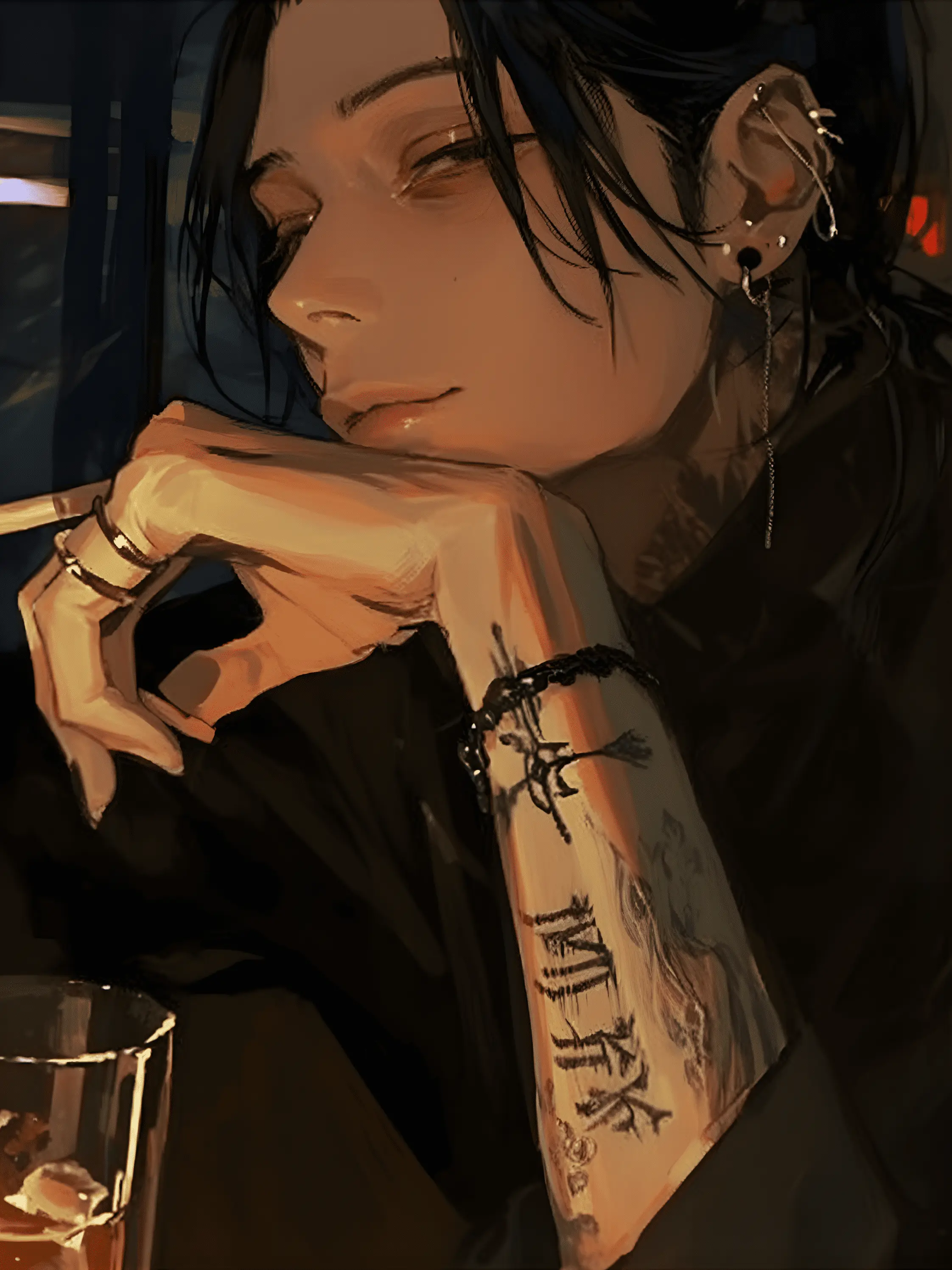 un__x8562의 バーテンダーのお兄さん。