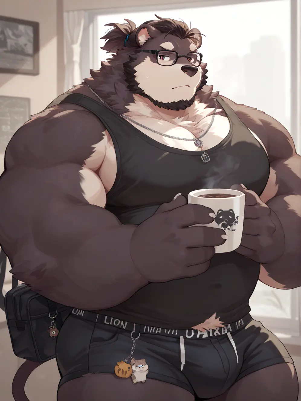 ASAHI_Aichat의 獣人特区：番プログラム　メガネ熊編