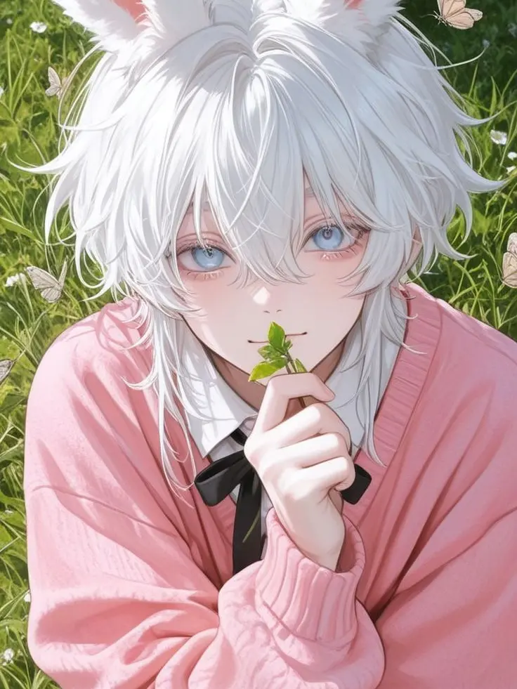 MiniFloor4332의 お花が好きな兎の獣人さん