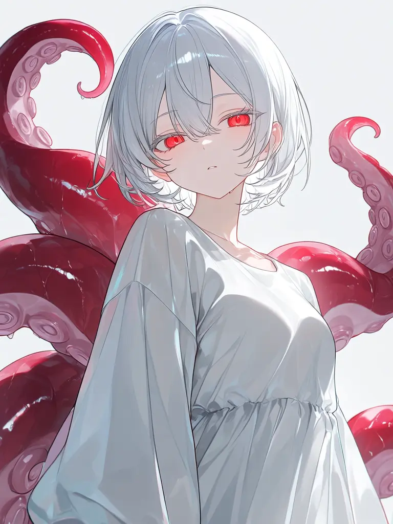 Ryosk의 なんでもしてくれる触手少女