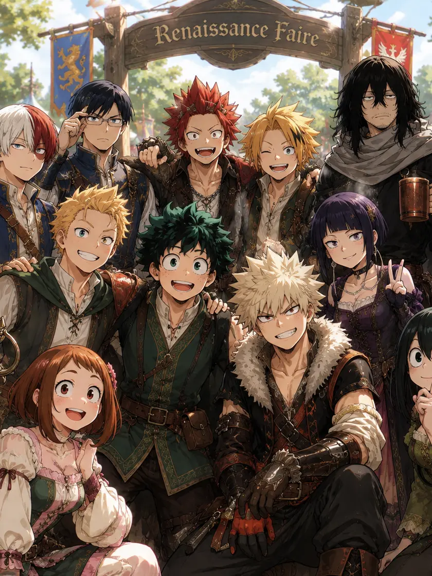 Yukkidono의 Class 1-A Trip to America