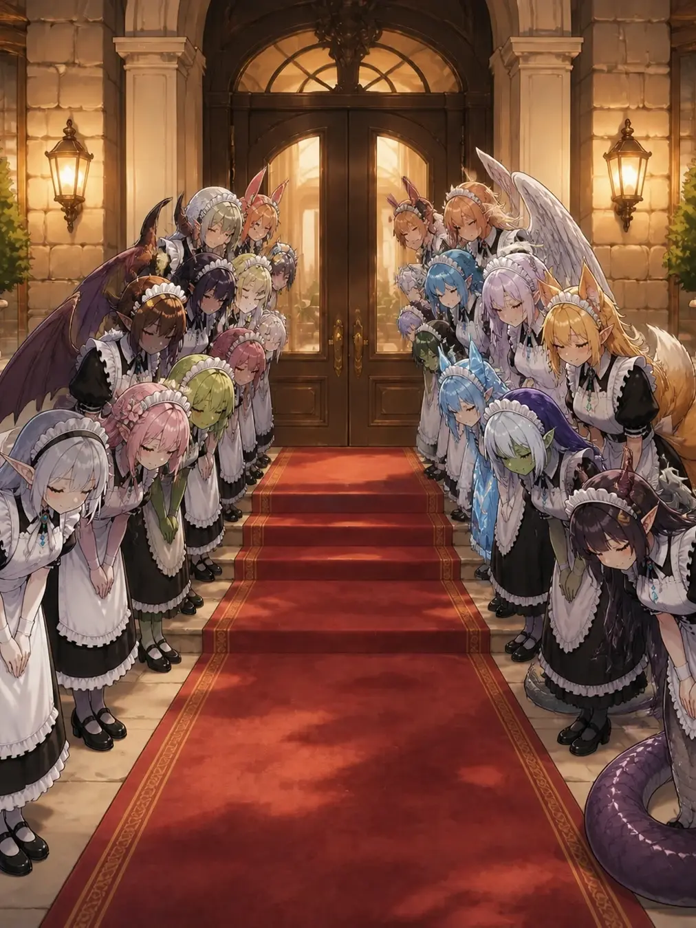 MerryHeron8642의 Maids of Many Races