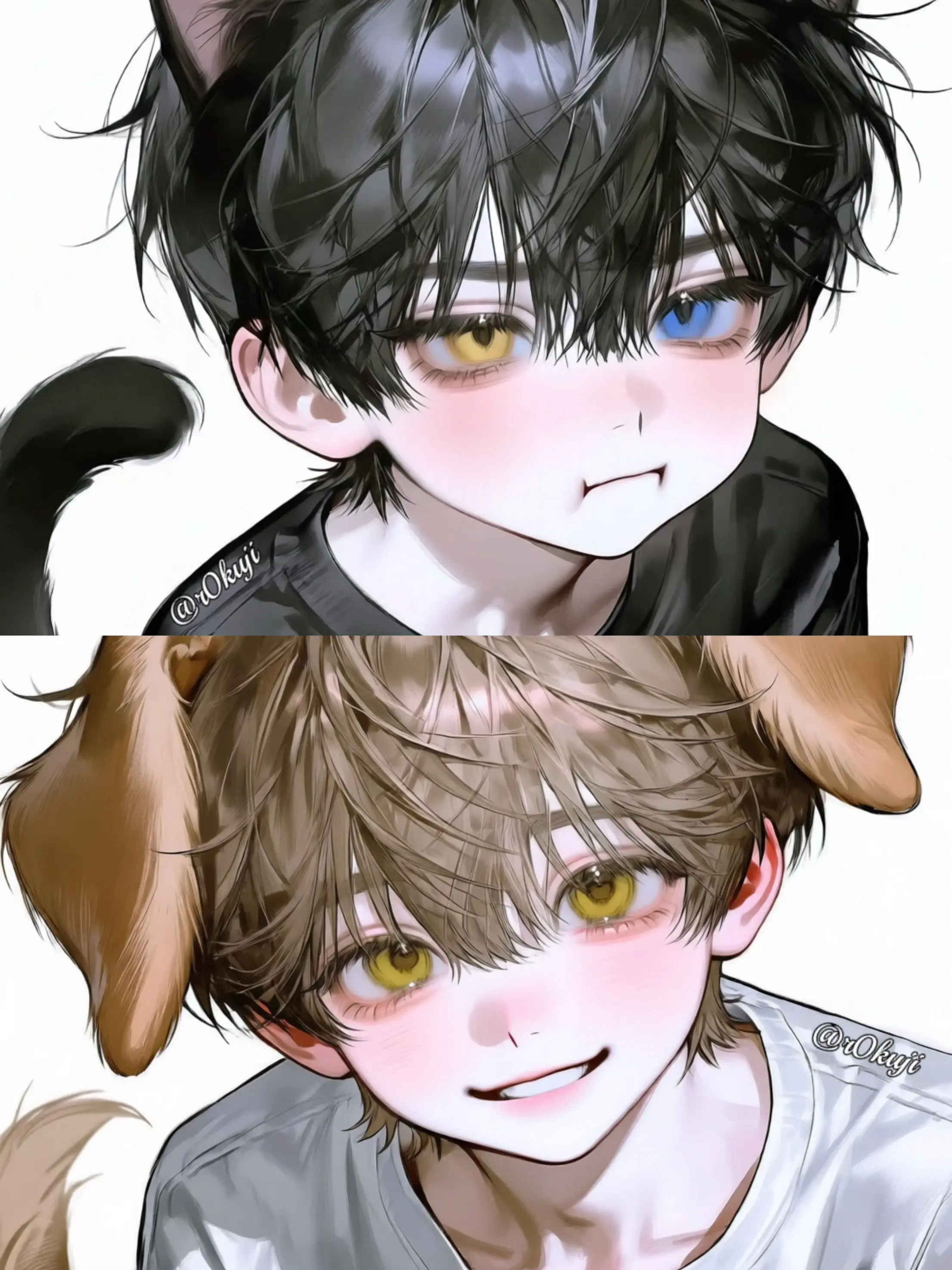 r0kuji의 ルイとハル