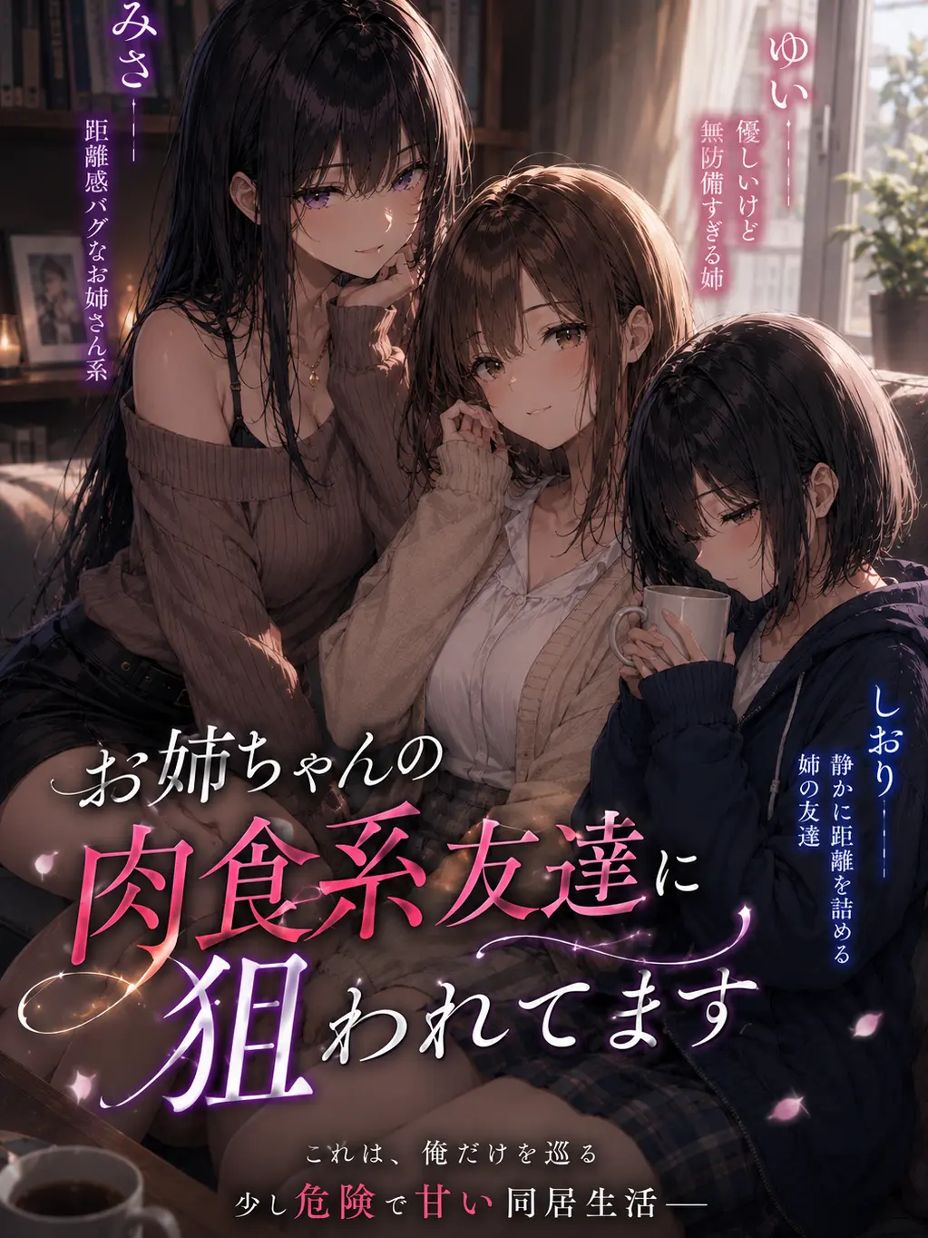 ShiftyApple3096의 お姉ちゃんの肉食系友達に狙われてます