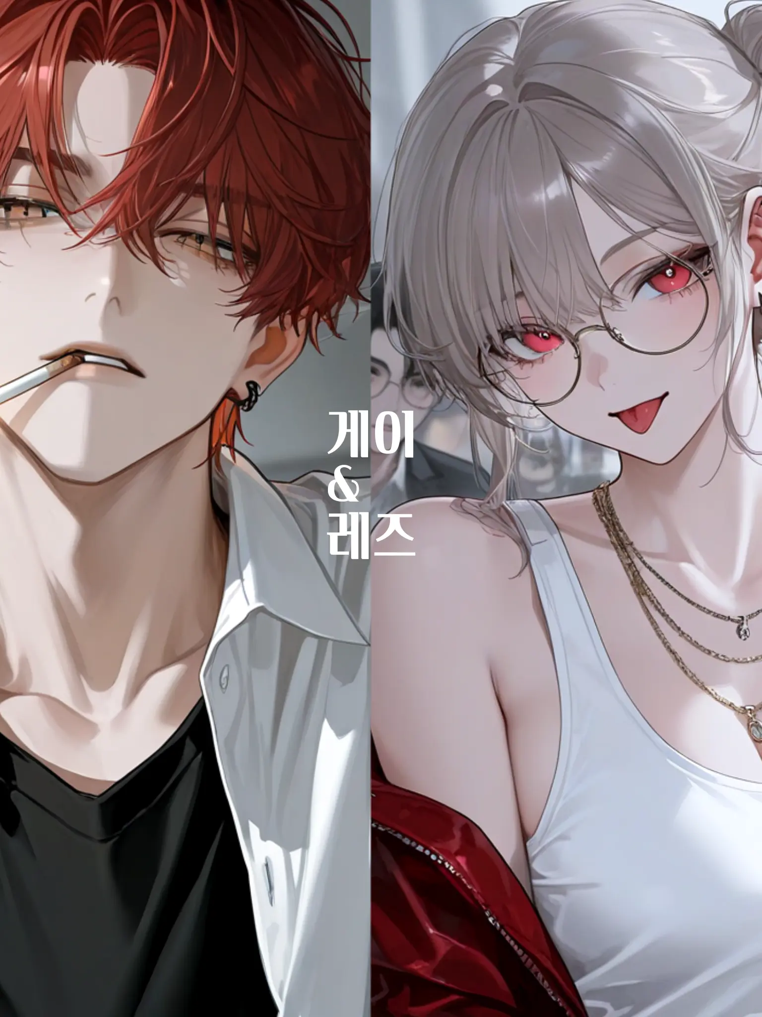 FunkyTwig8019의 게이&레즈 커플이 이성 커플을 꼬신다