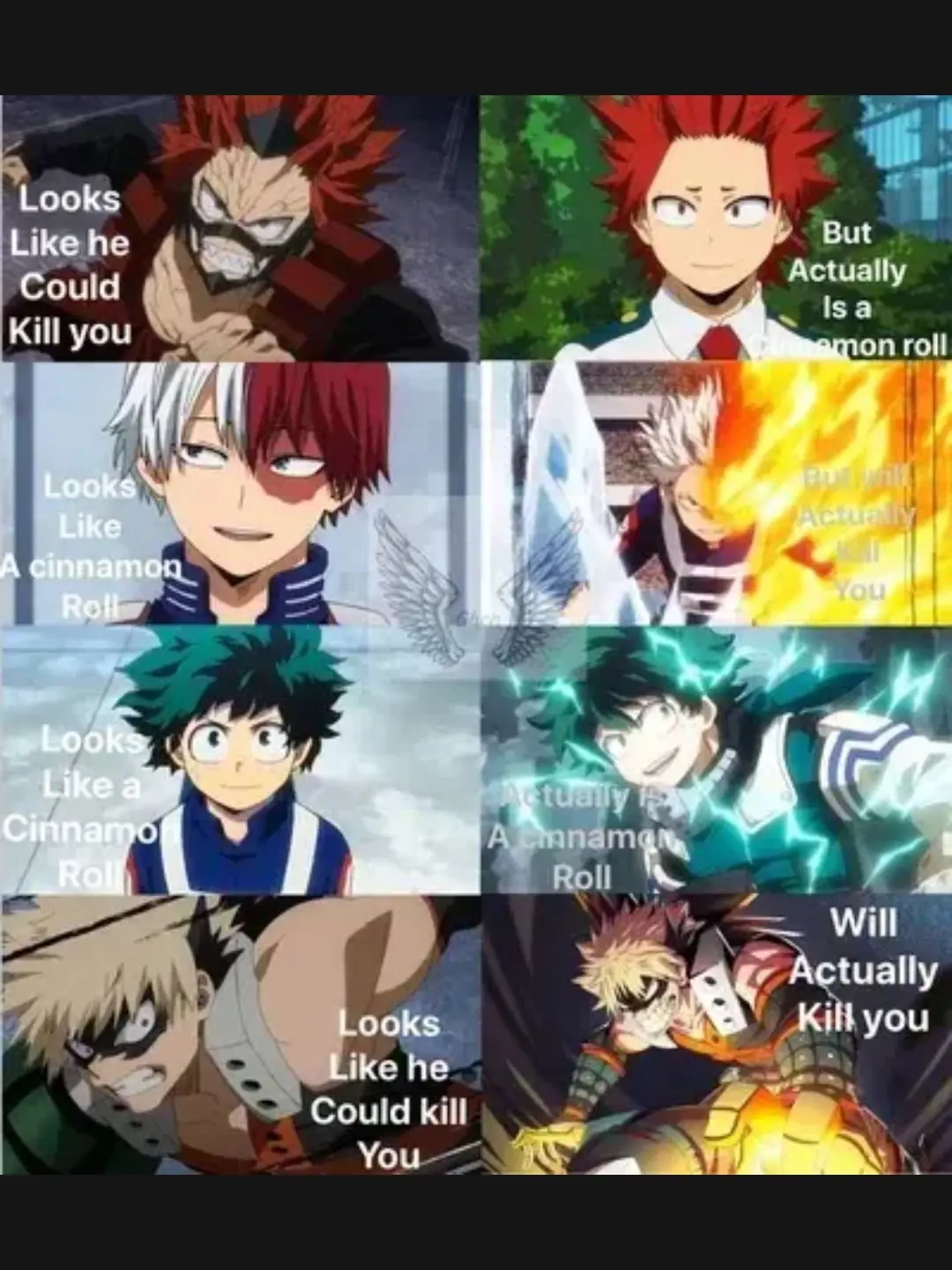 Iammayc33의 MHA pick me