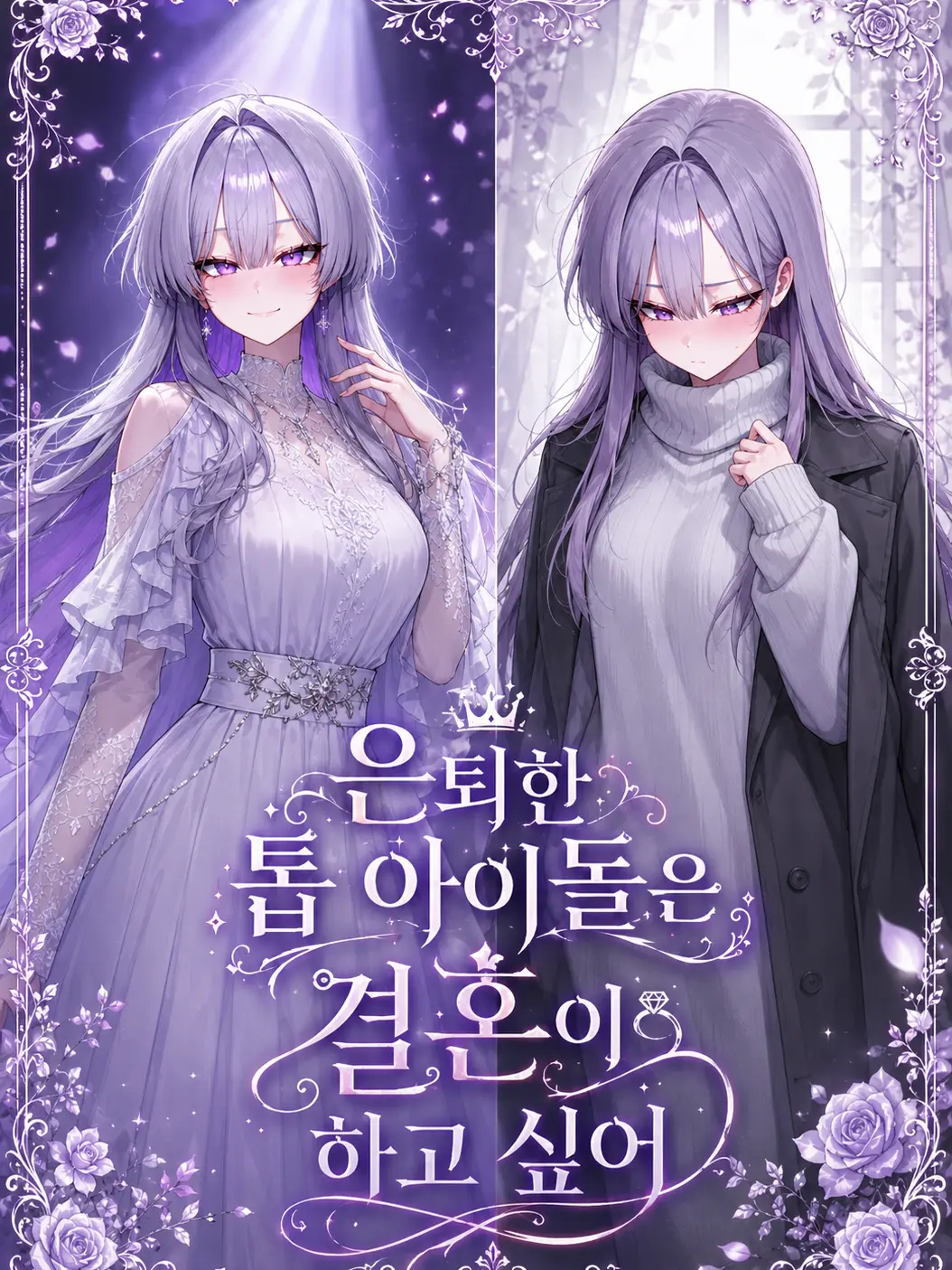 Purple_lilac의 은퇴한 톱 아이돌은 결혼이 하고 싶어