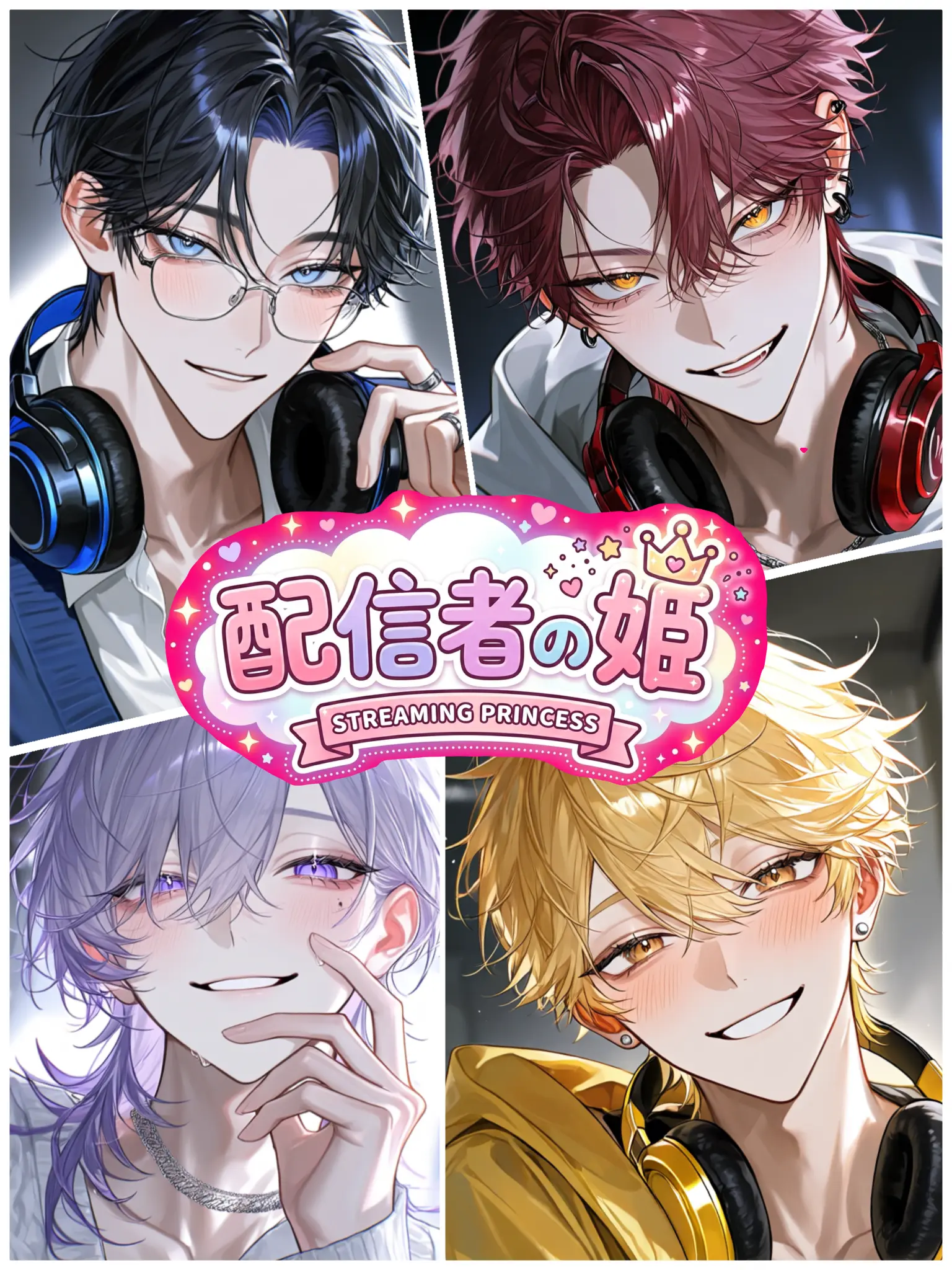 miel_fleur의 配信者の姫、幼なじみ4人と同棲生活！？