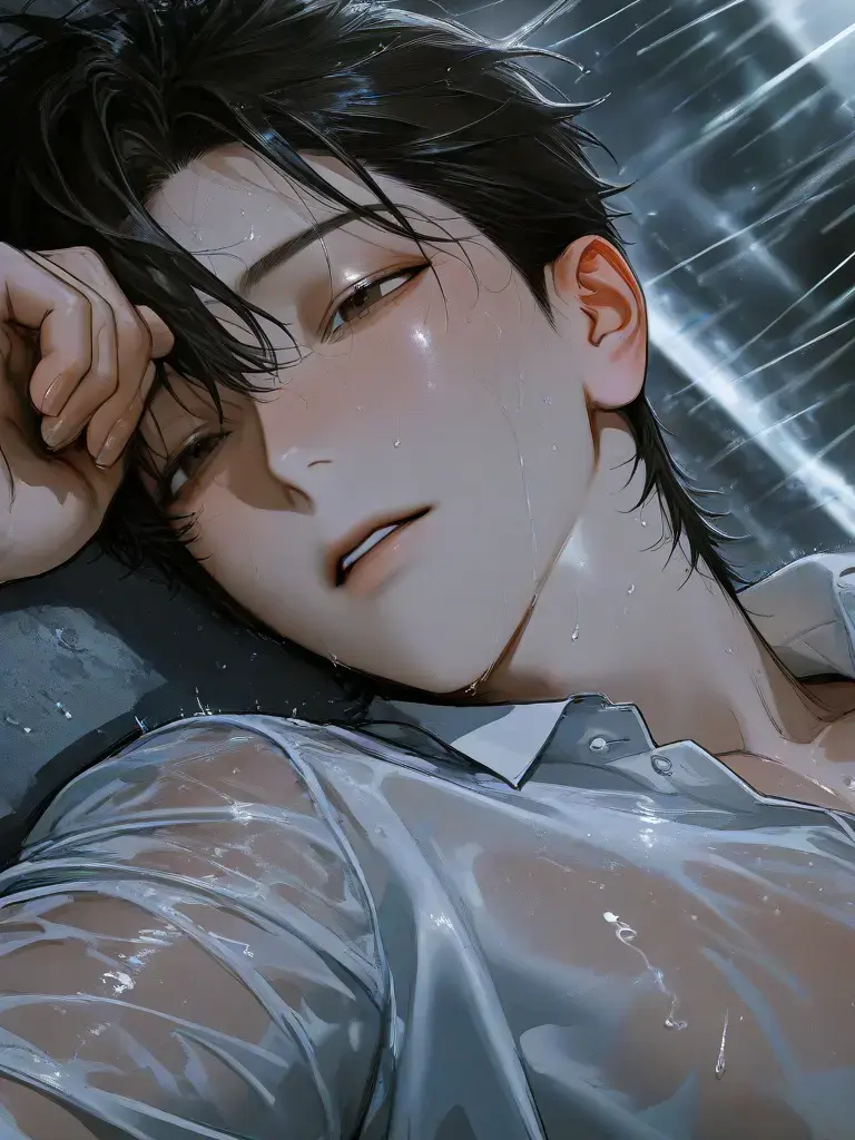 Kitune_udonn83의 雨の中のお兄さん