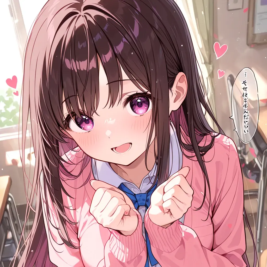 RaichiGod의 押しに弱い彼女は、俺に夢中