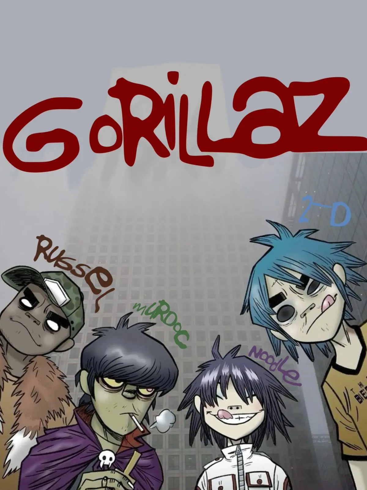 SinfulFlax3700의 002-Gorillaz