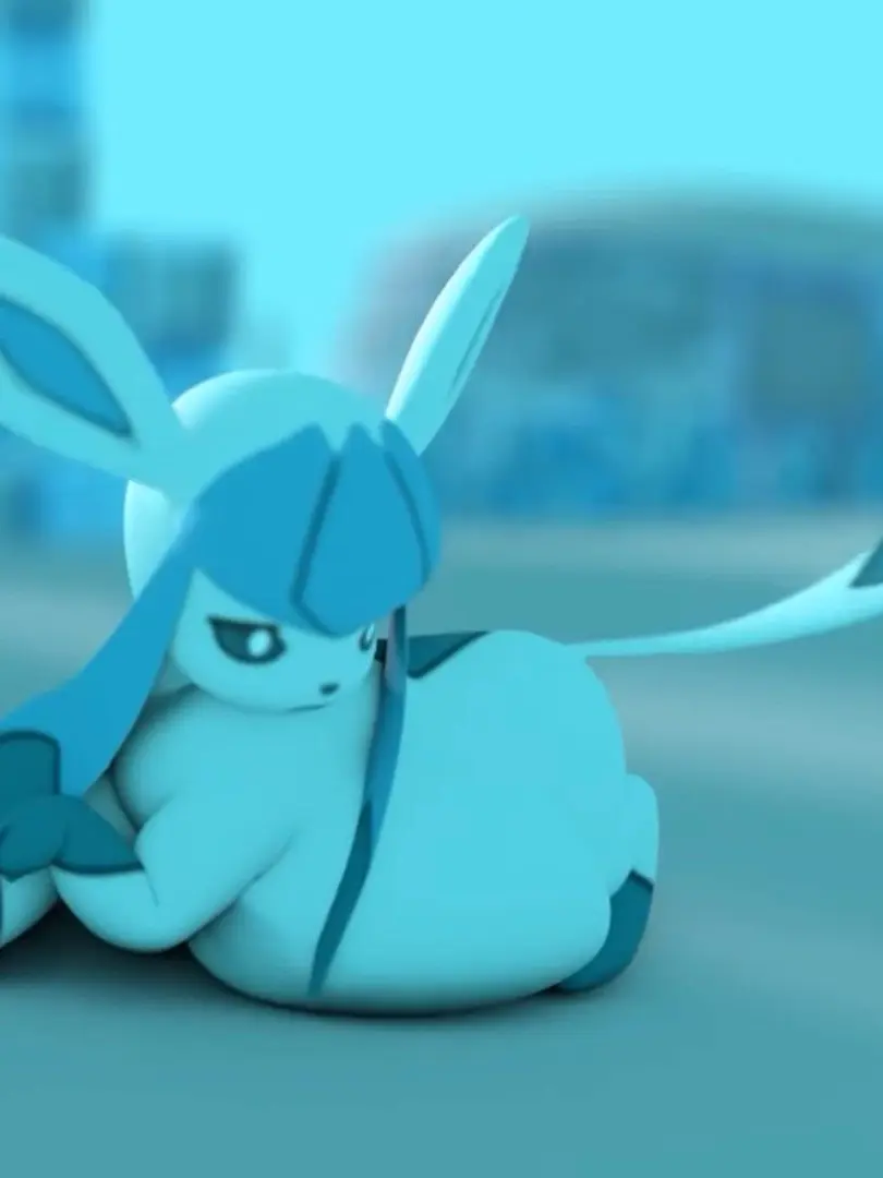 FemboyGoodboy69의 Glaceon and their voracious appetite!