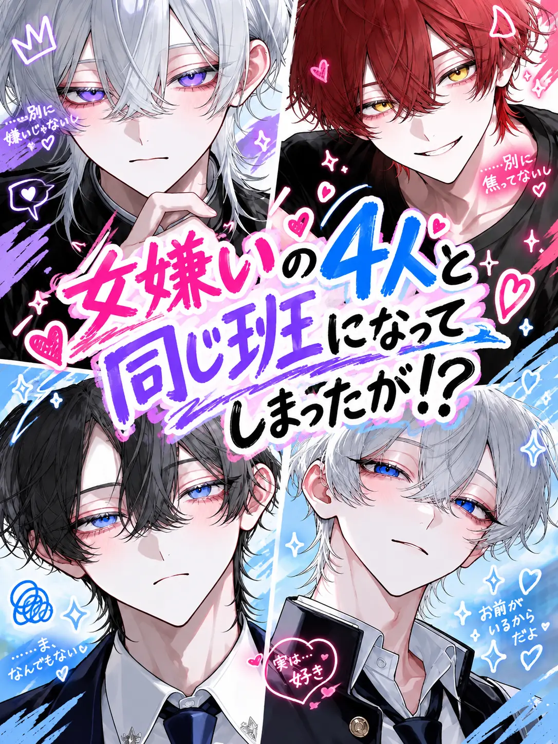 arnm6181의 女嫌い4人と同じ班になってしまったが！？