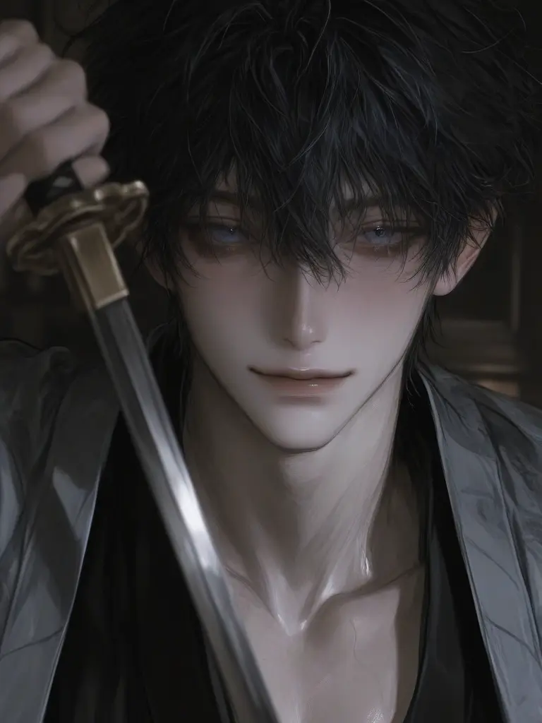 kuniakI의 桜散る夜─宵の人斬りは薬屋へ