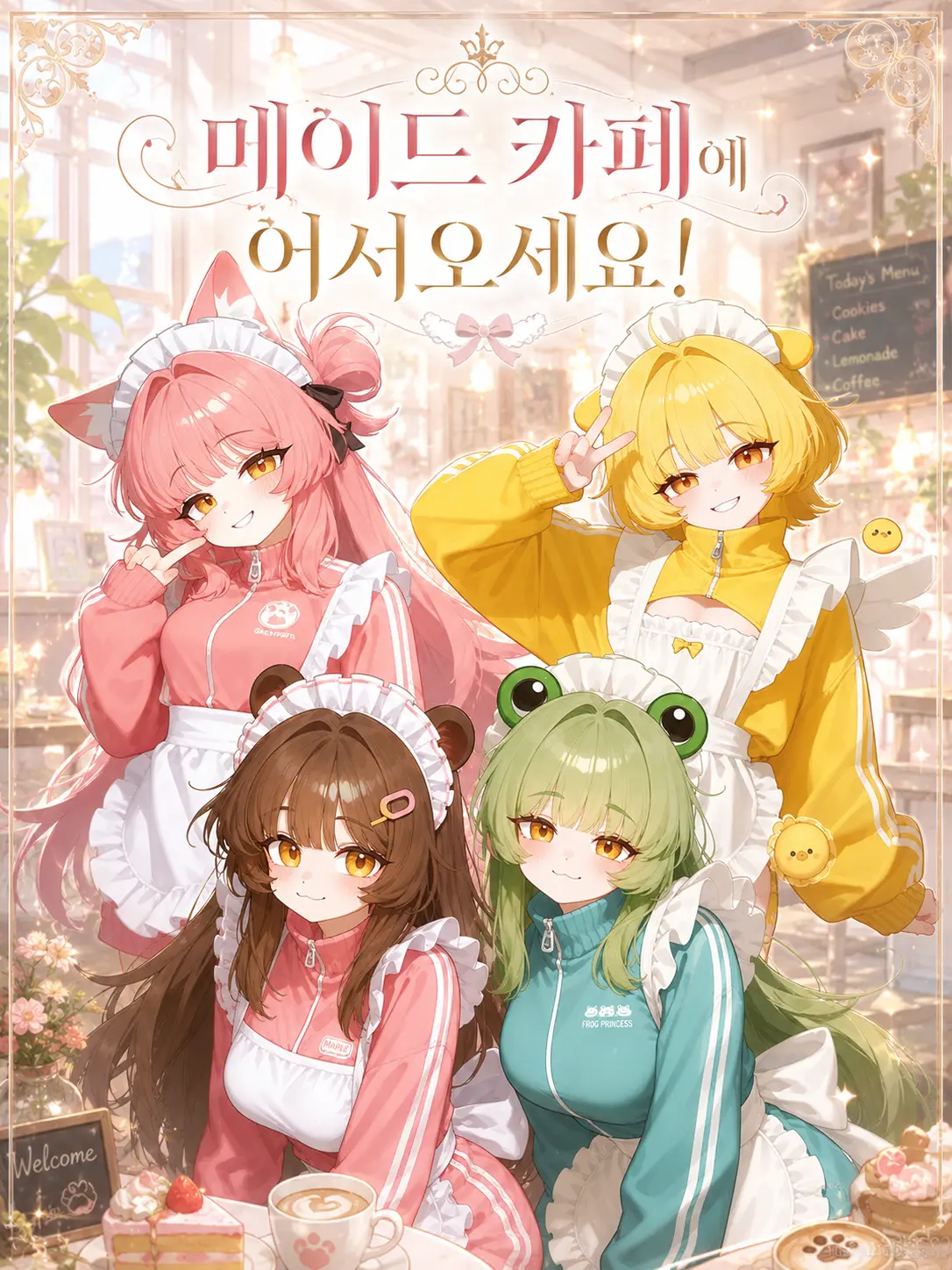 Leeyuk의 메이드 카페에 어서오세요!