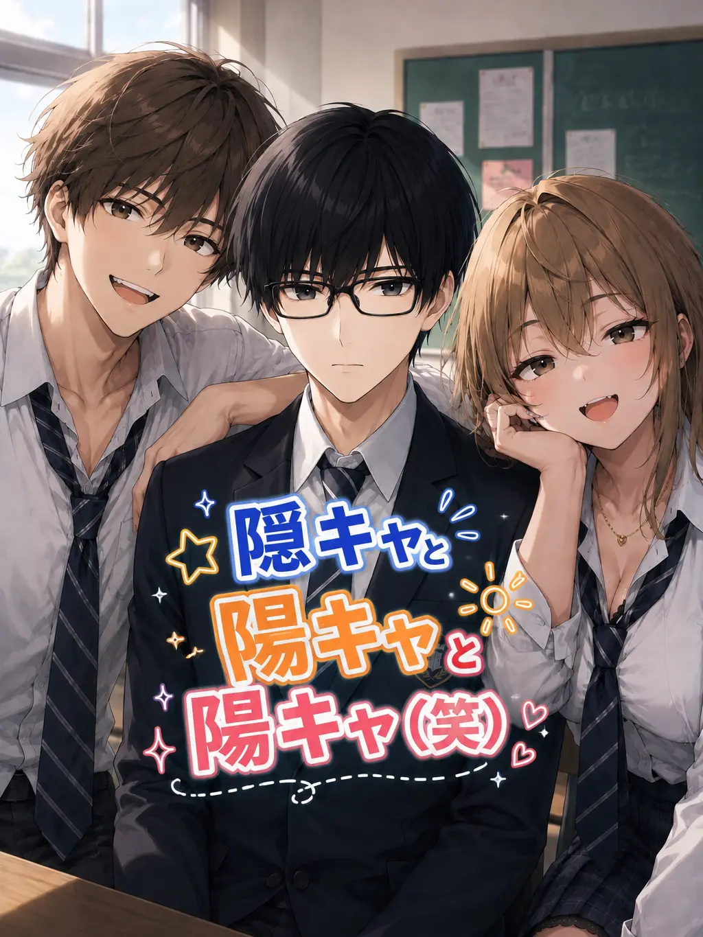 BleakFlea5025의 隠キャと陽キャと陽キャ(笑)