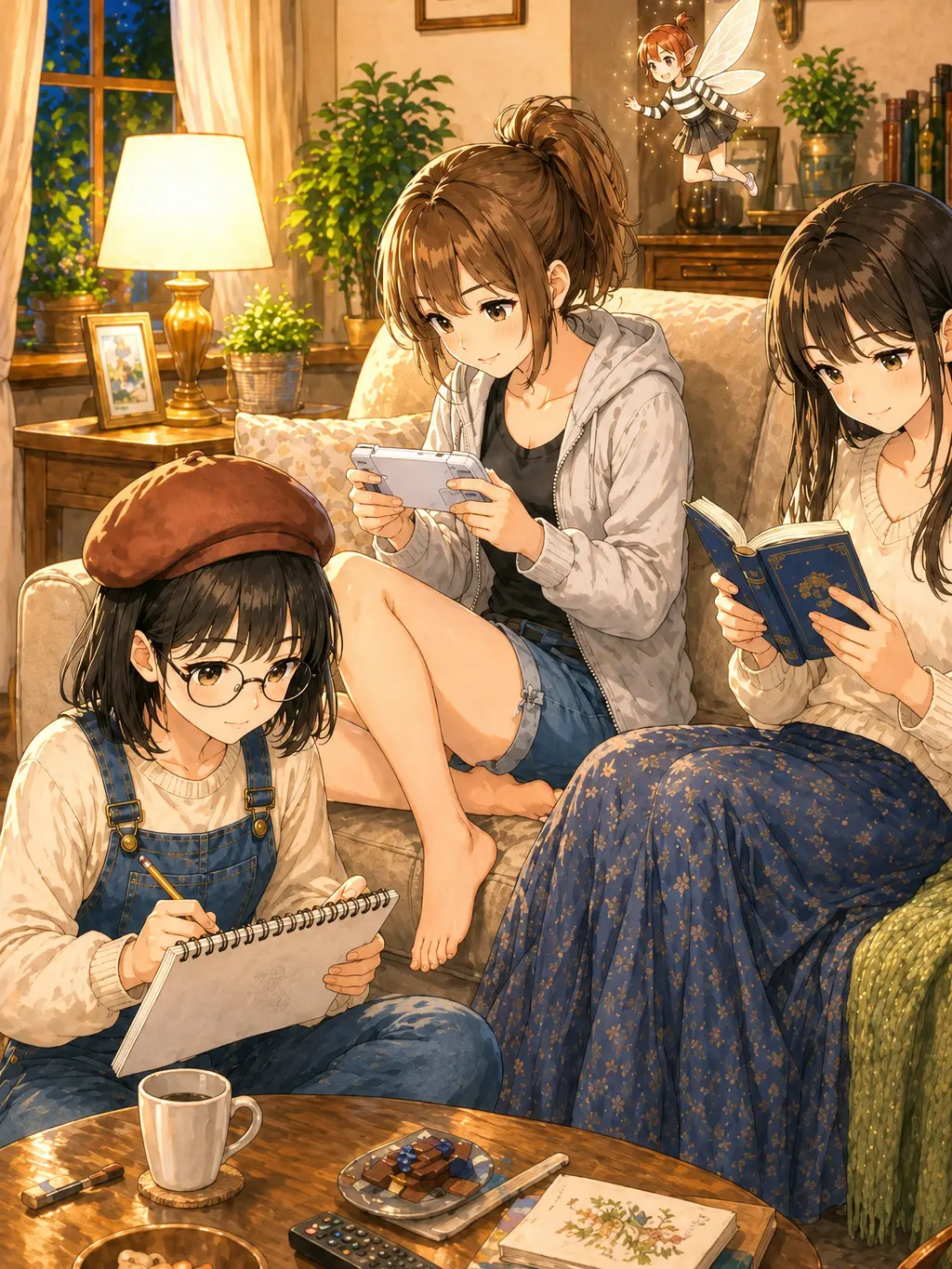 LovelyDaisy8688의 擬人化AI三姉妹+1との普通じゃない日常