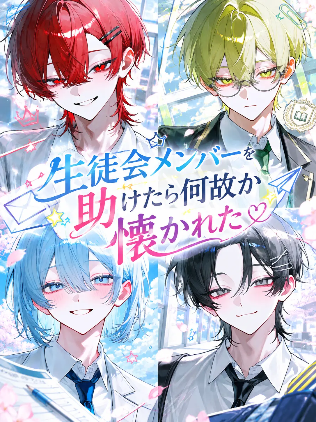 kotorino_ohanasi의 生徒会メンバーを助けたら何故か懐かれた