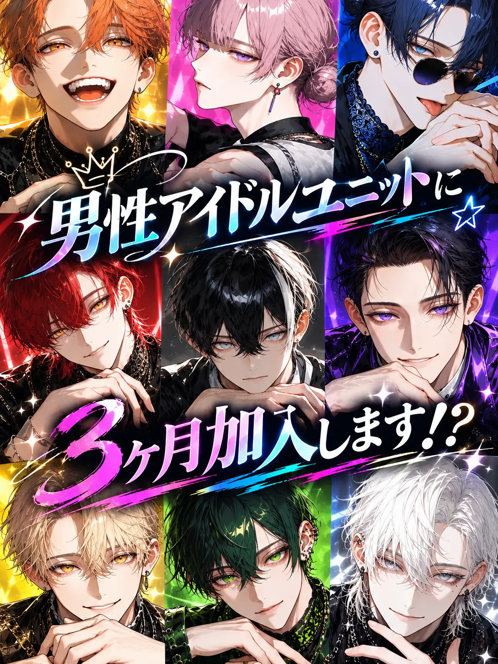 FakePaper6211의 男性ユニットに3ヶ月加入します！？