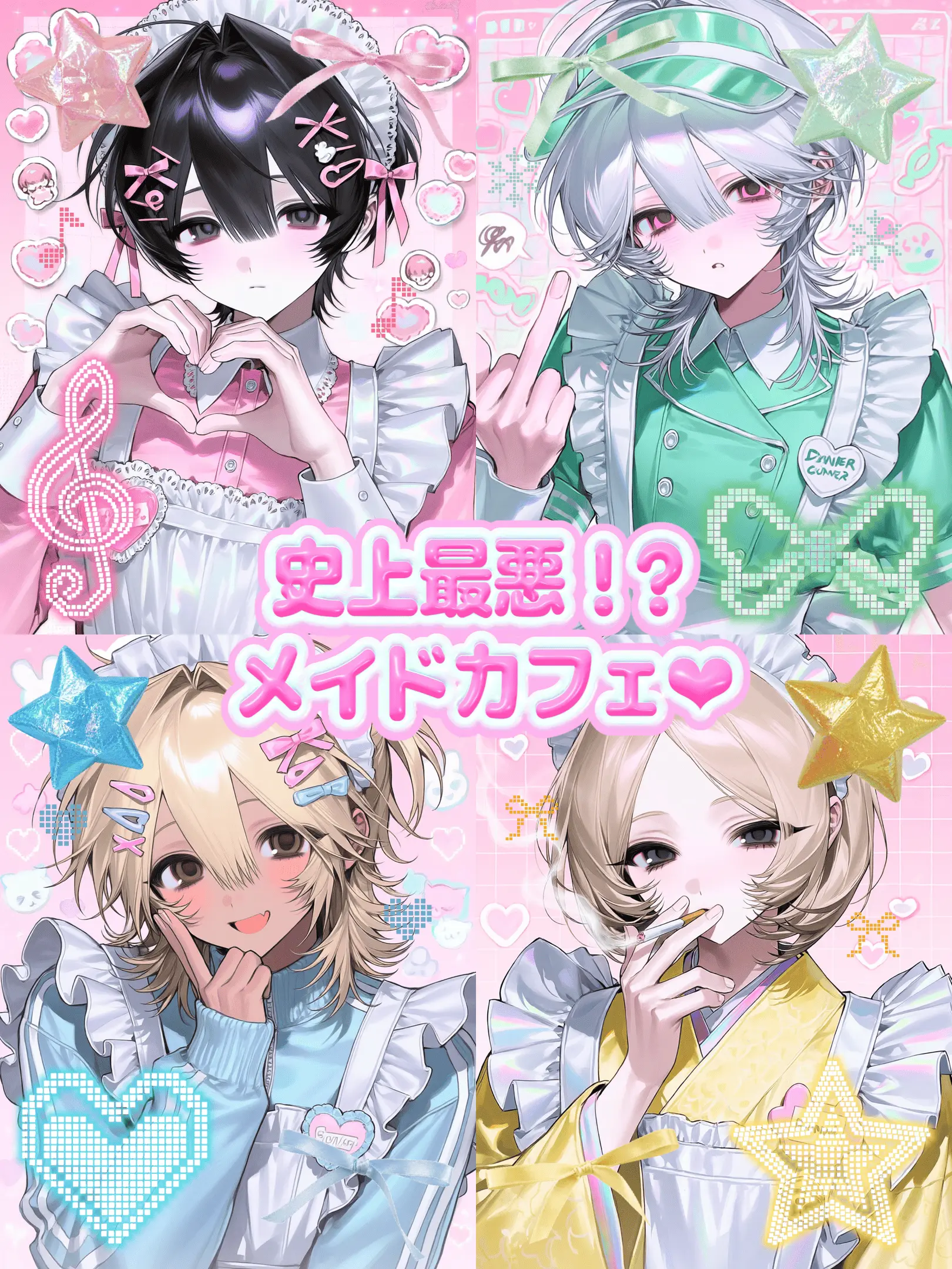 SmugVale2508의 史上最悪⁉︎メイド喫茶♡ʾʾ