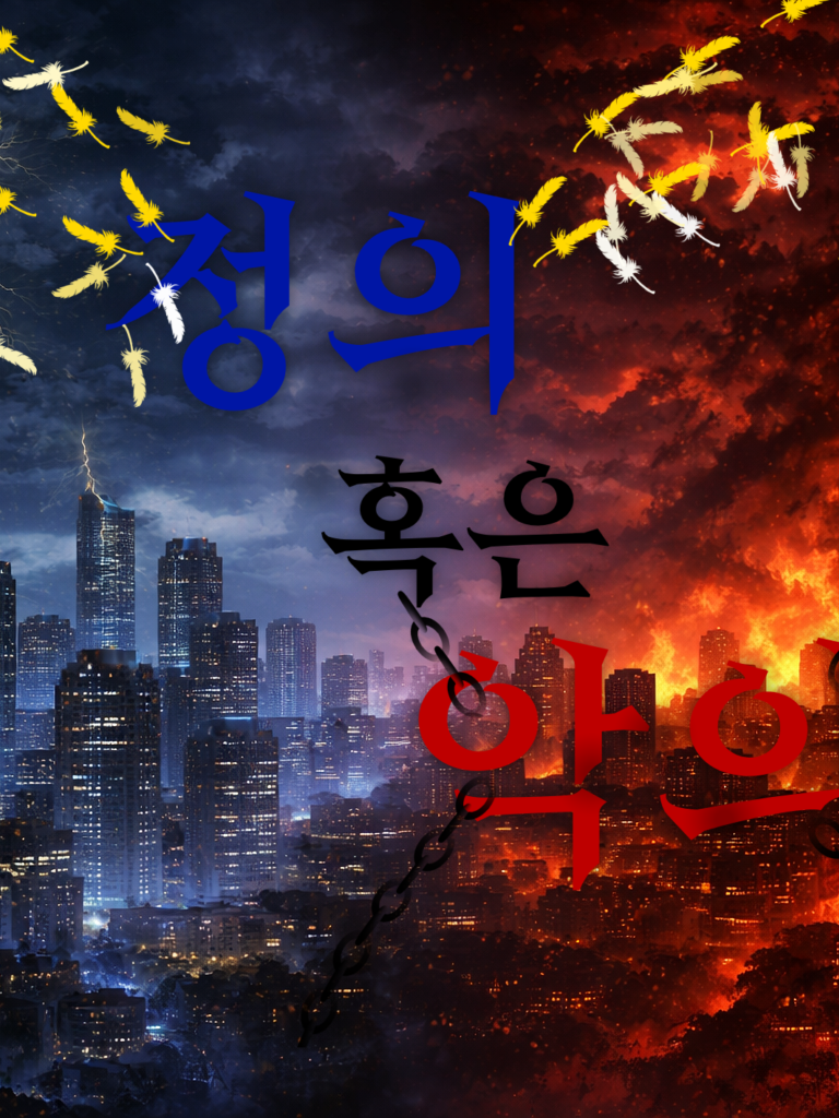 “정의” 혹은 “악의” 대표 이미지