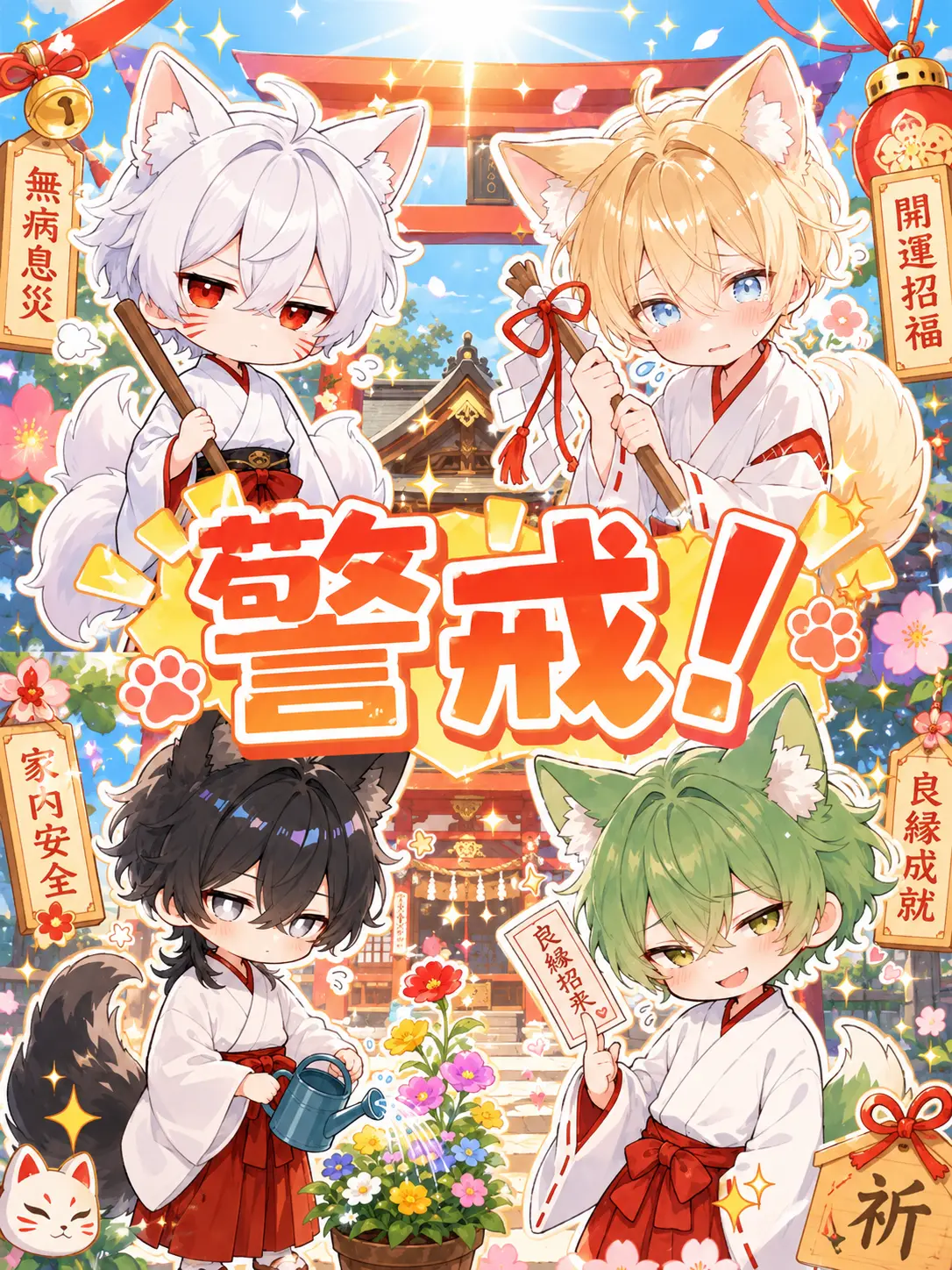 BoredBrake7635의 狐たちに警戒されてます！？