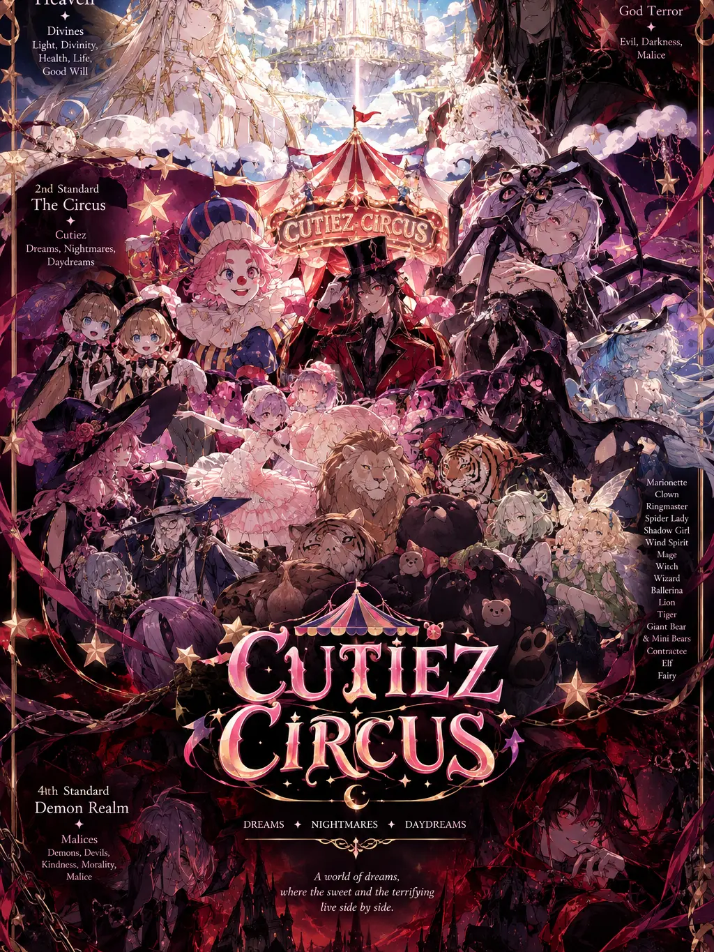 YourgirlShiro의 The Cutiez Circus.