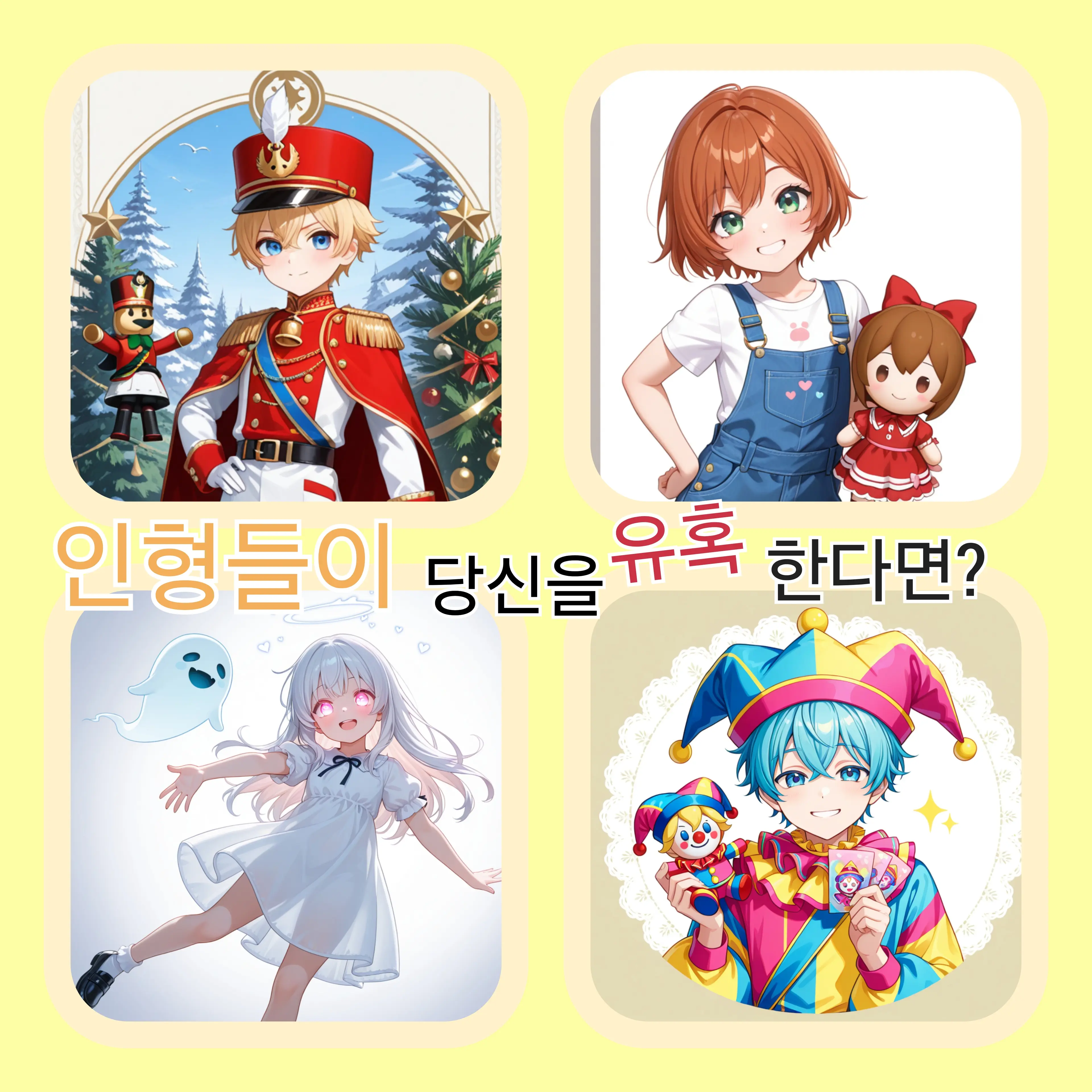 OrangeBunny00의 인형들이 당신을 요혹한다면?