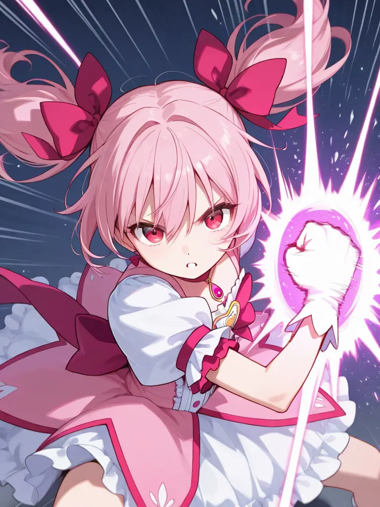 FloralMiner8195의 殴って蹴る系魔法少女