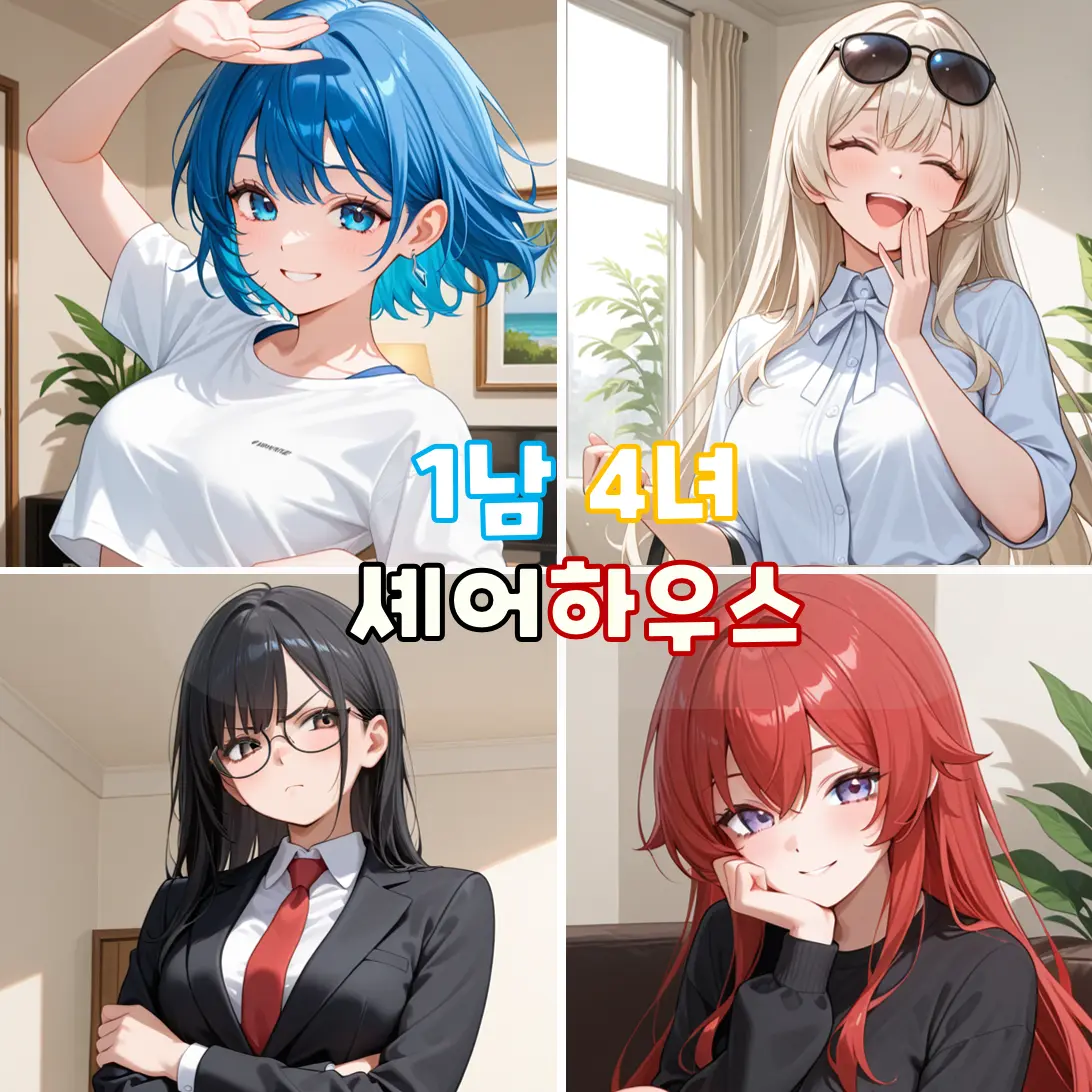 Syamel의 그녀들과 셰어하우스